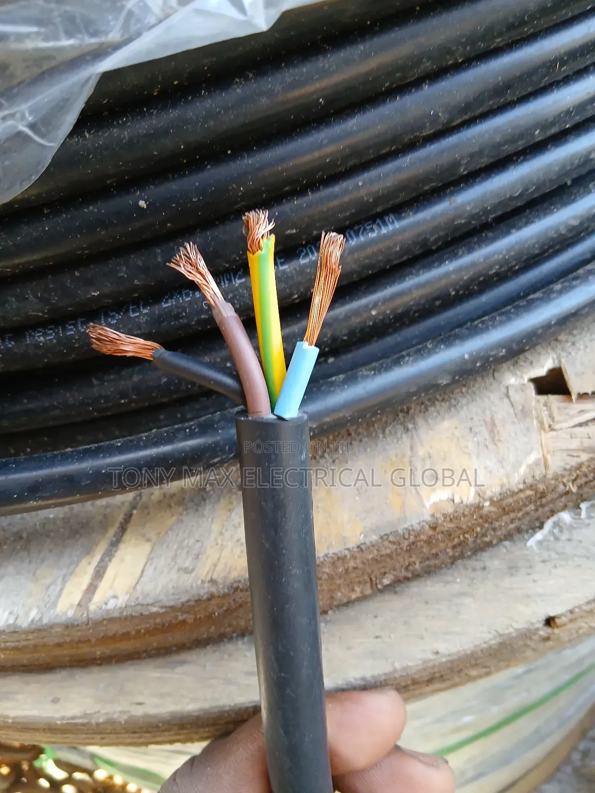 2.5mm 4core Electric Flexible Cable
