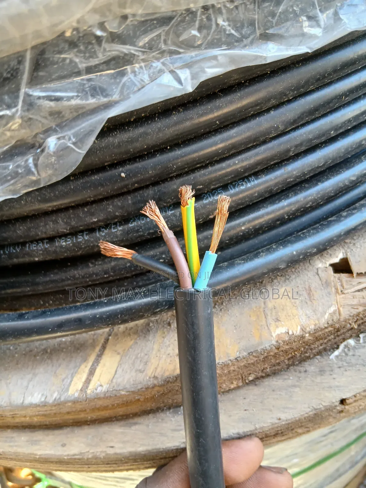 2.5mm 4core Electric Flexible Cable