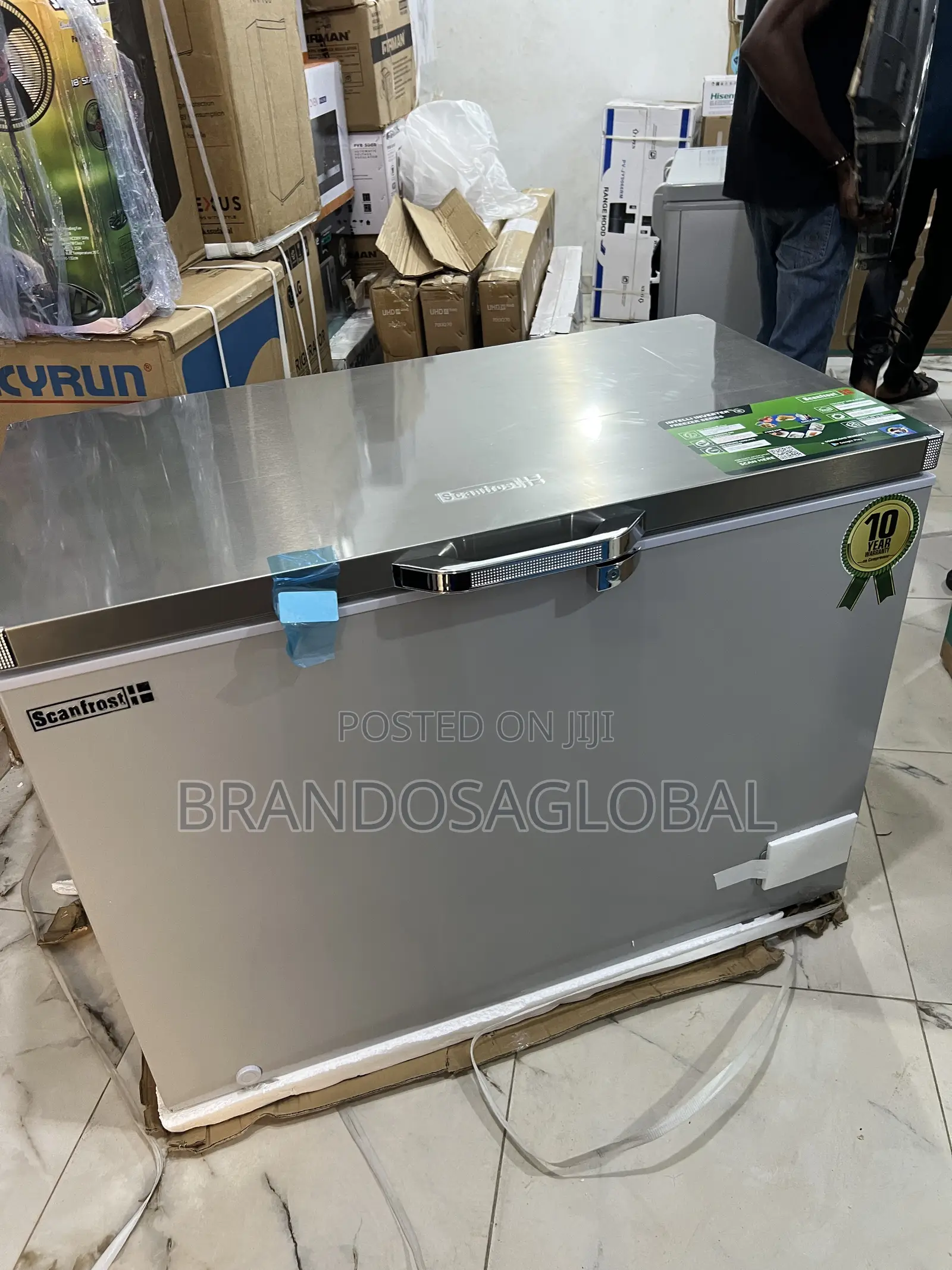 Scanfrost Sfl300inv 300l Chest Freezer–Smooth Operation, Durable Build
