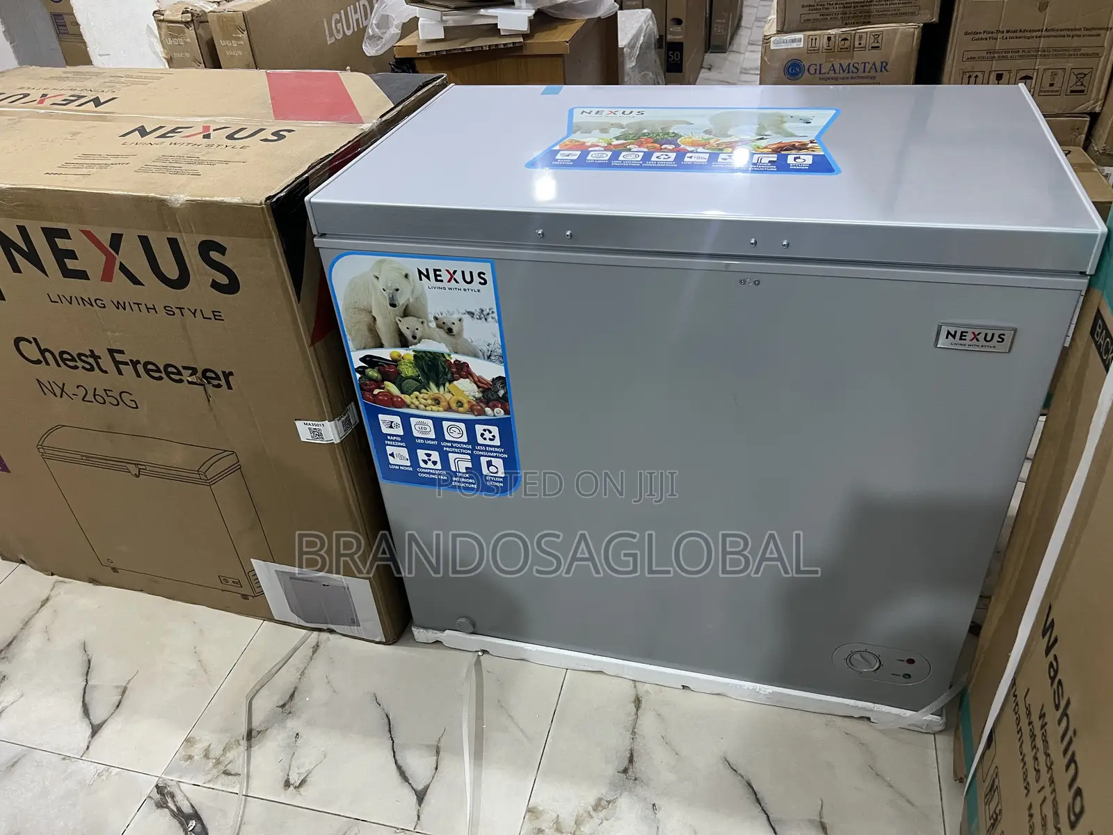 Nexus 200l Energy Saving Chest Freezer