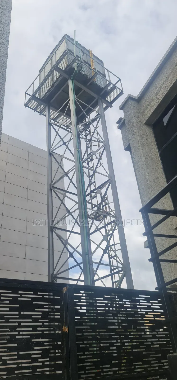 Water Tank Stanchion / Steel Tank Scaffold Constructions