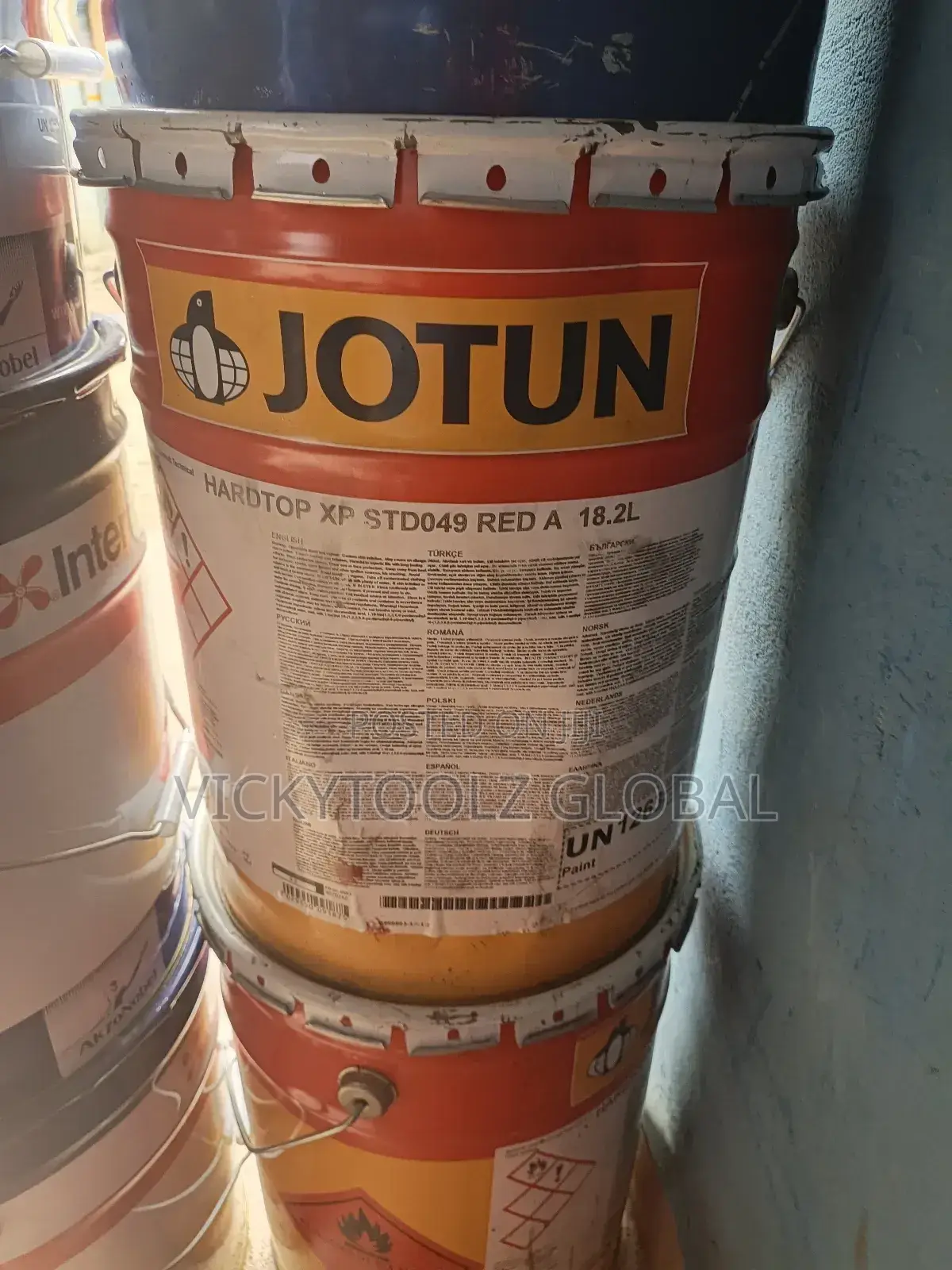 Jotun Hardtop Xp Std049 Red a (18.2l) a and B