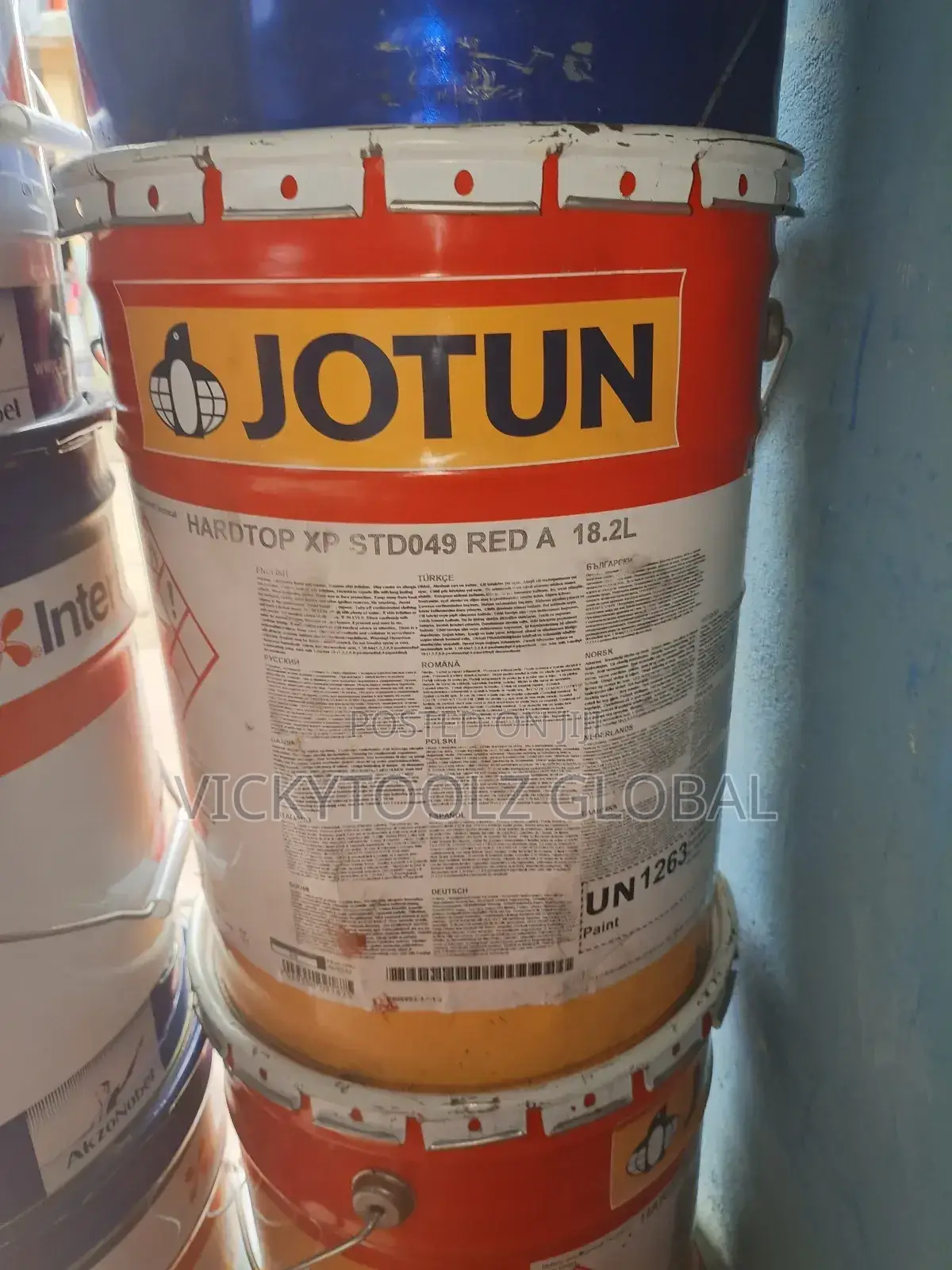 Jotun Hardtop Xp Std049 Red a (18.2l) a and B