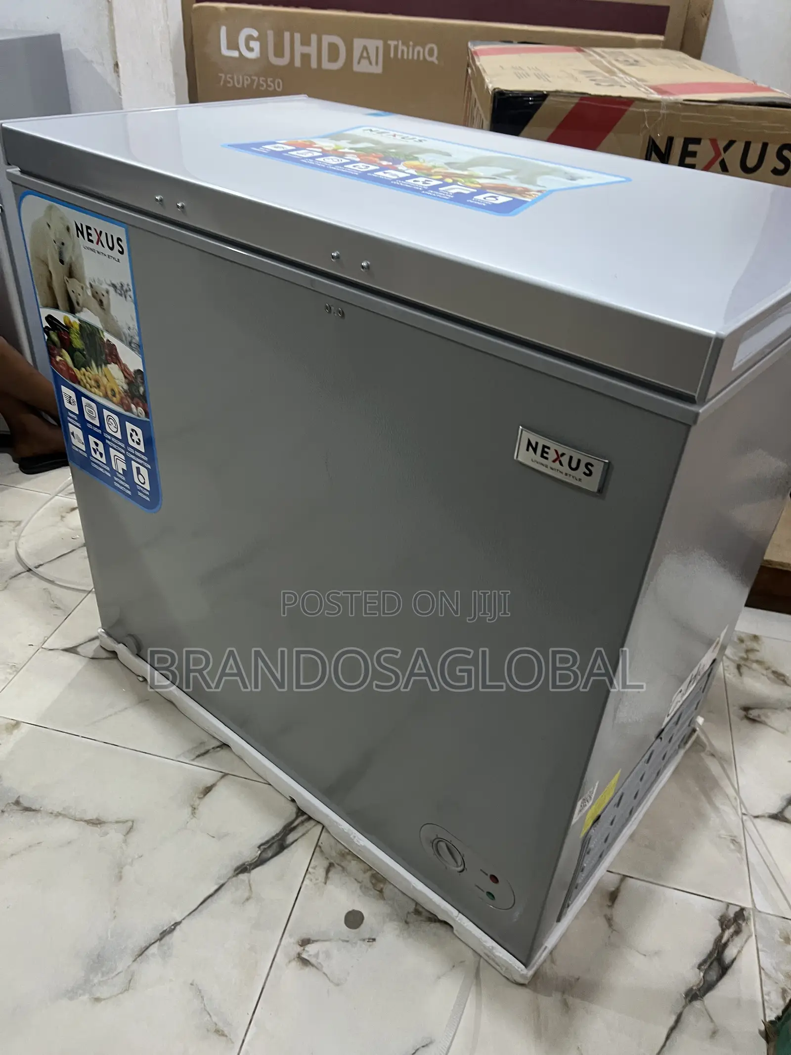 Brand New Nexus Nx-265g 210l Chest Freezer – Efficient Spacious