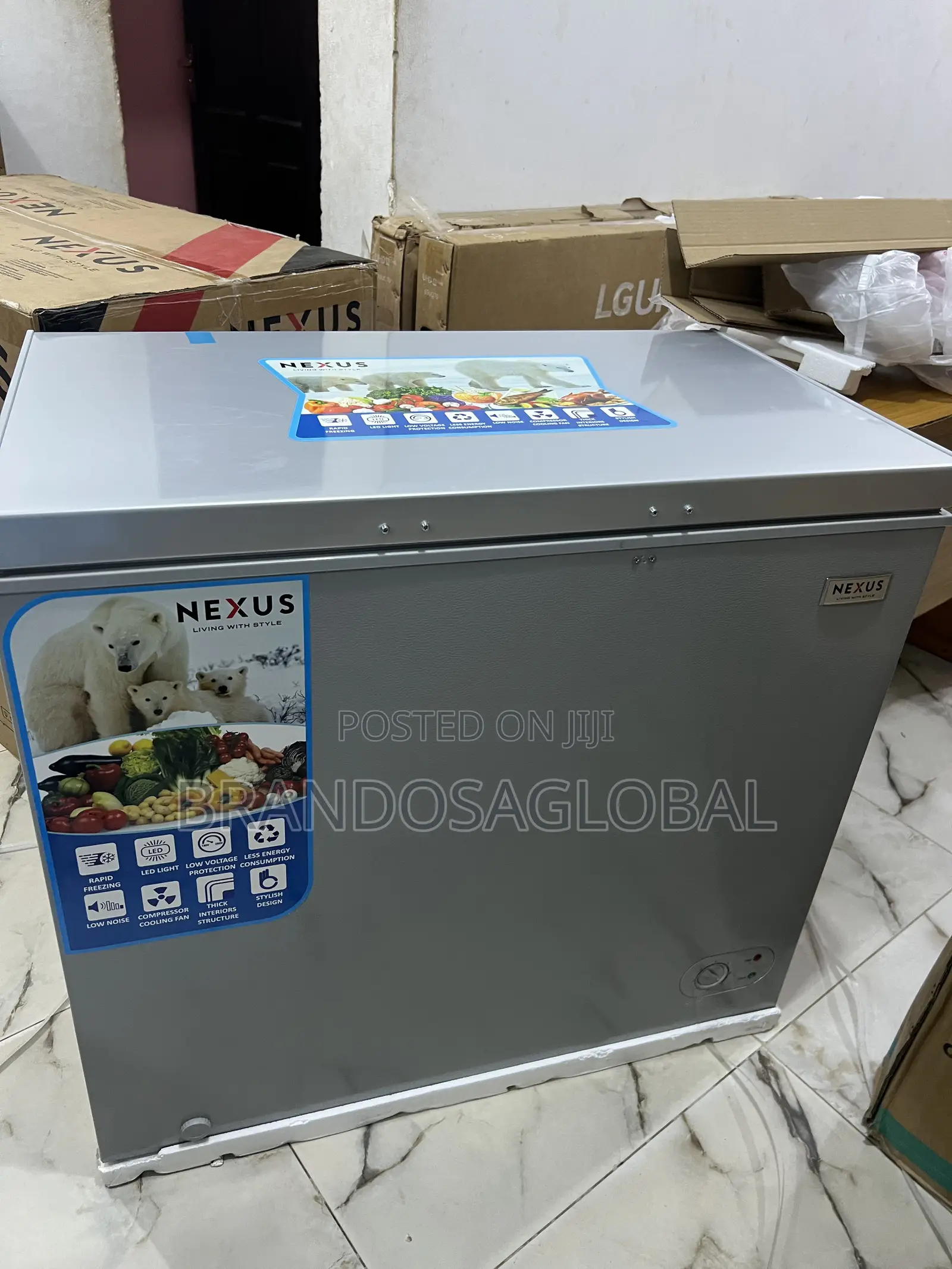 Nexus Nx-265g 200l Chest Freezer – Fast Freeze Energy Saving