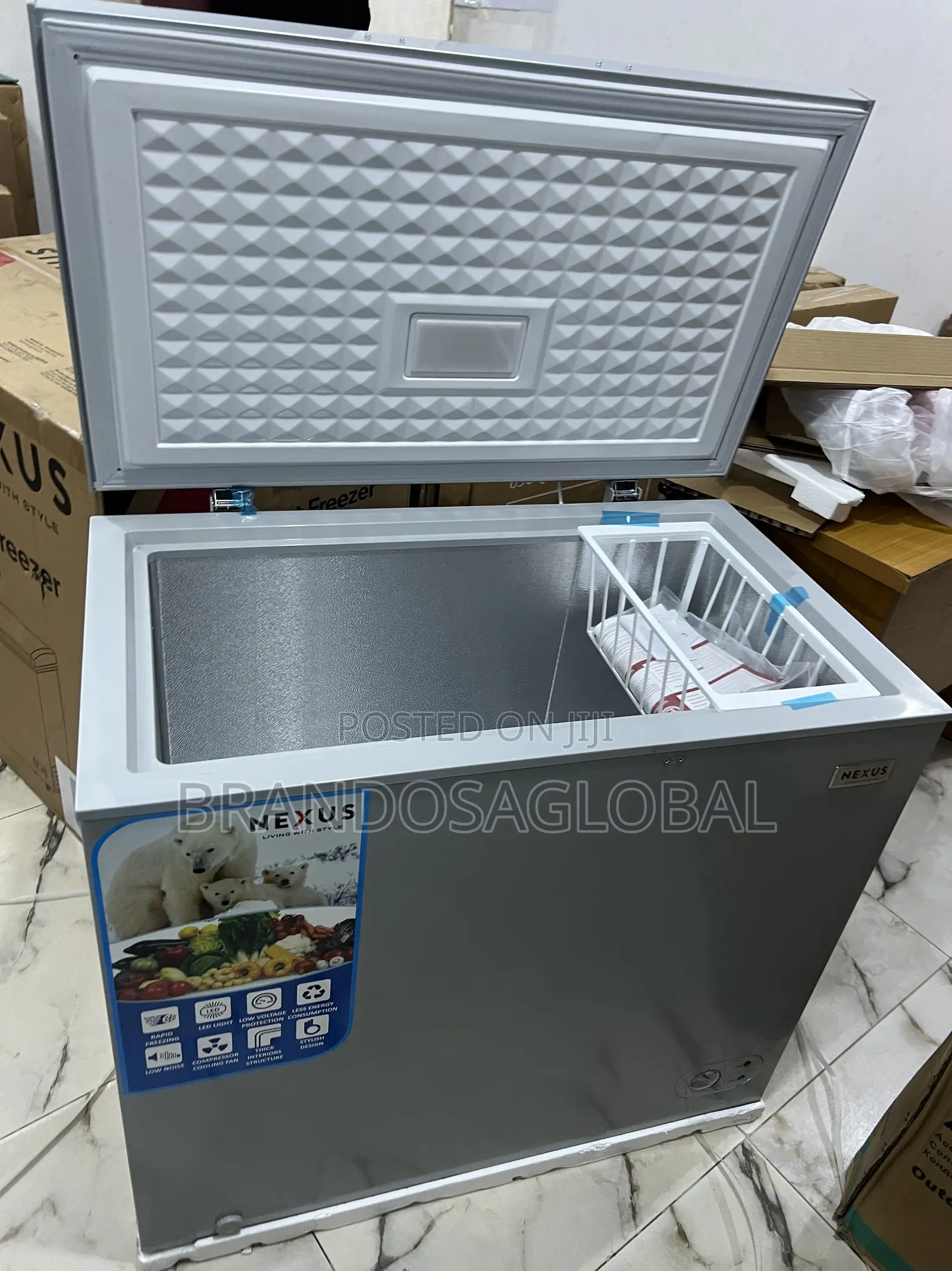 Brand New Nexus 200l Chest Freezer – Strong Cooling, Low Noise