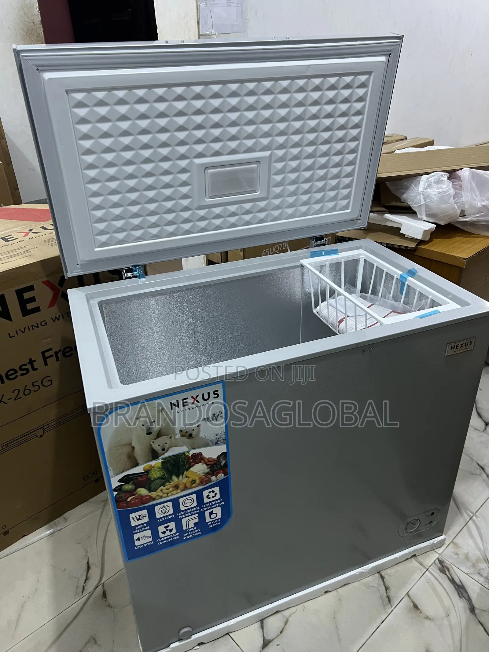 Brand New Nexus 210l Chest Freezer – Long Cooling Retention Power