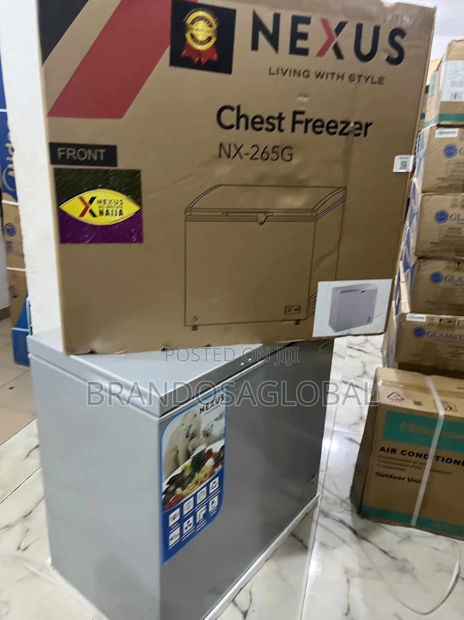 Nexus 200l Chest Freezer – Silent Operation, Fast Cooling Power