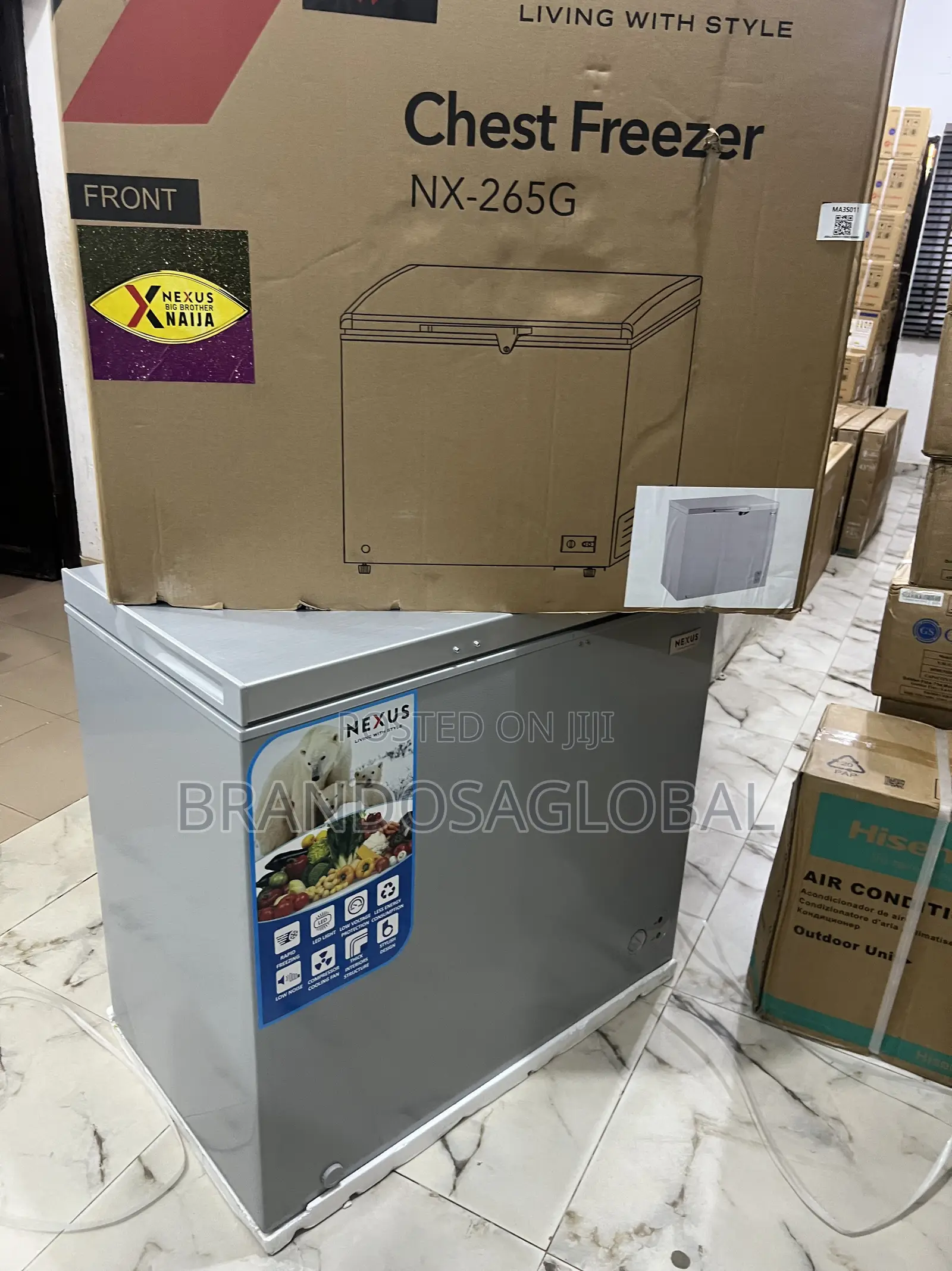 Nexus 200l Chest Freezer – Economical Reliable Cooling Performance