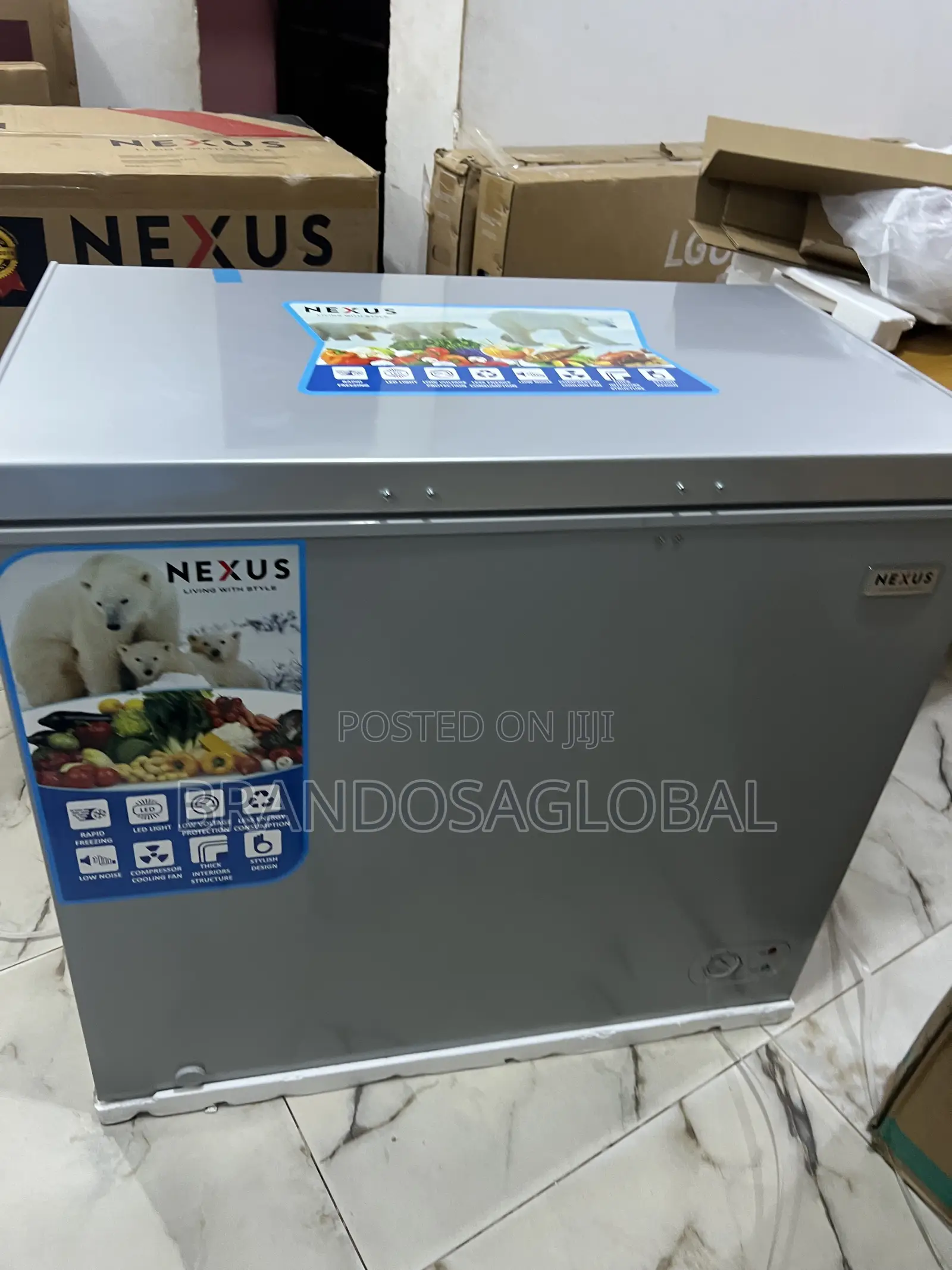 Nexus 210l Deep Freezer – Quiet Operation With Powerful Cooling