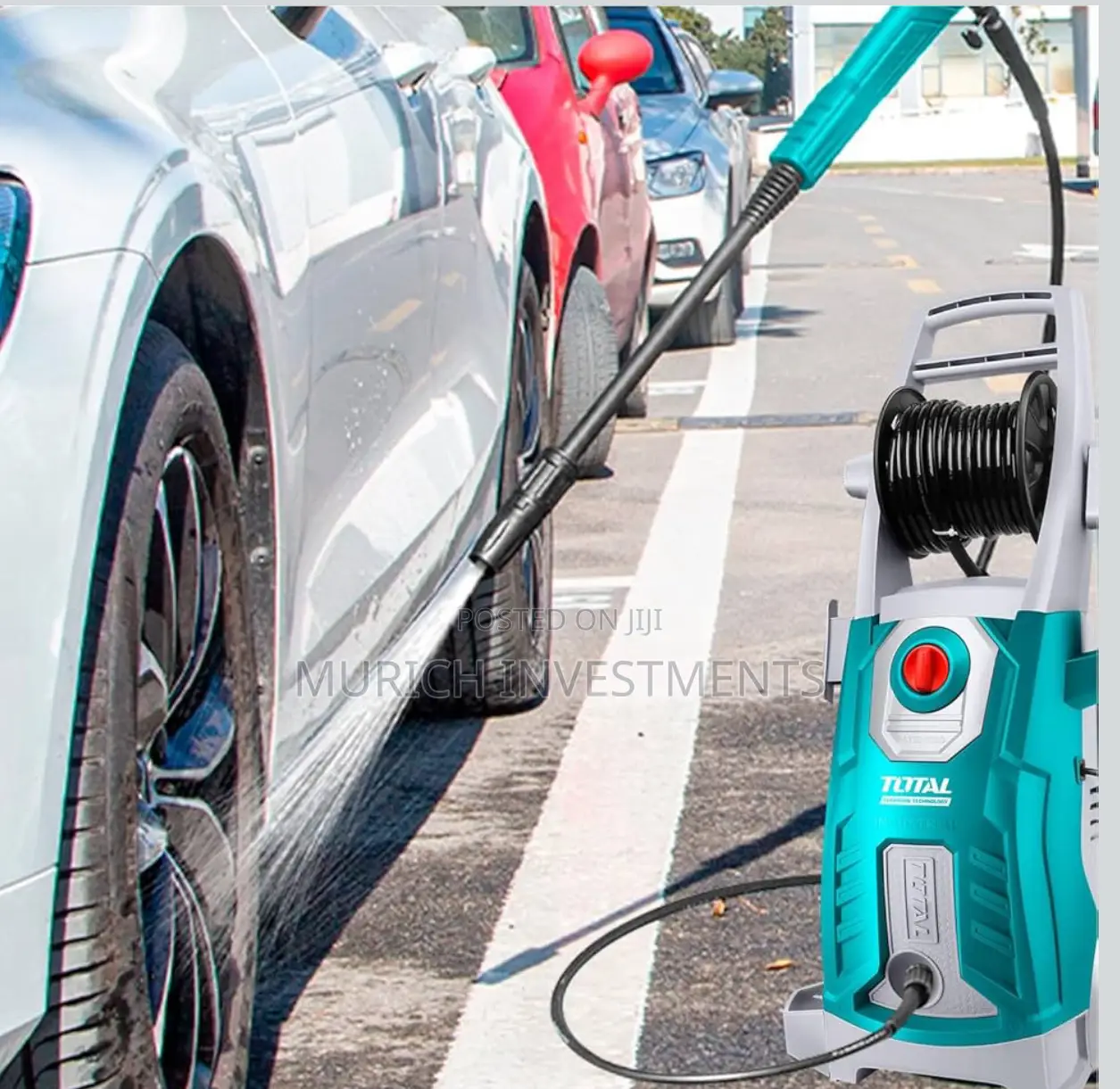 Total High Pressure Washer – 180bar 2800w | Pure Copper Pump