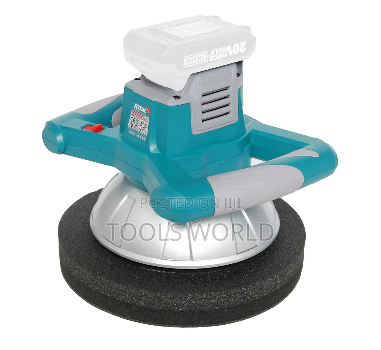Total Cordless Car Polisher 20v – Complete Set With Battery Charger