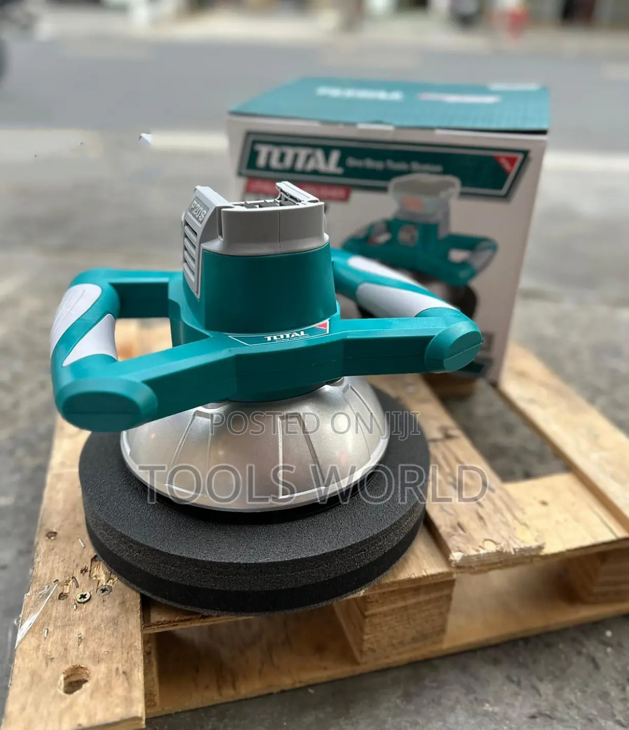 Total Cordless Car Polisher 20v – Complete Set With Battery Charger