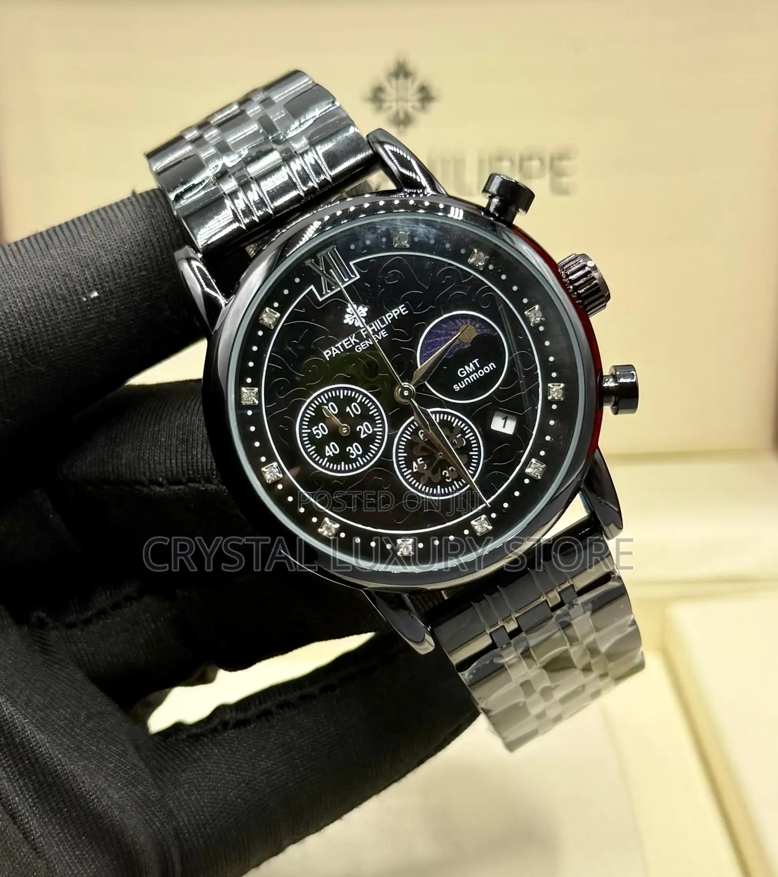 Patek Philippe Quality Men Chain Strap Wristwatch