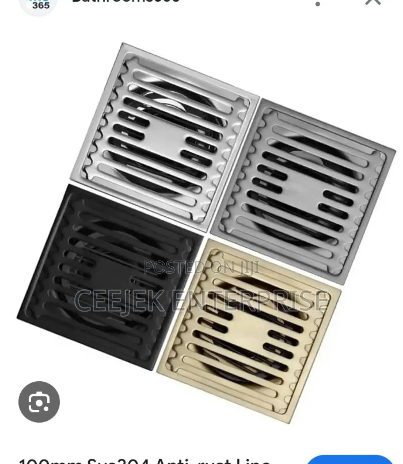 10cm Stainless Floor Drain