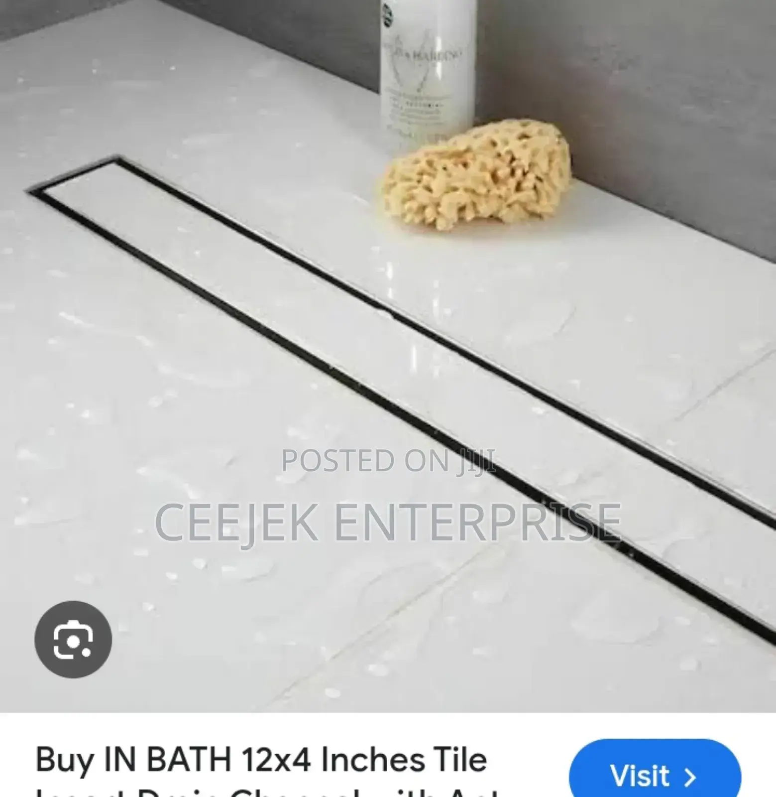 40cm Tiles Inside Floor Drain