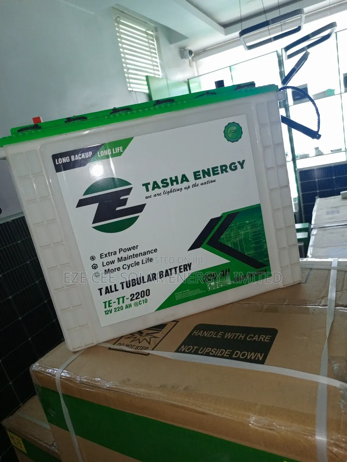 Tasha 220ah Tubular Battery