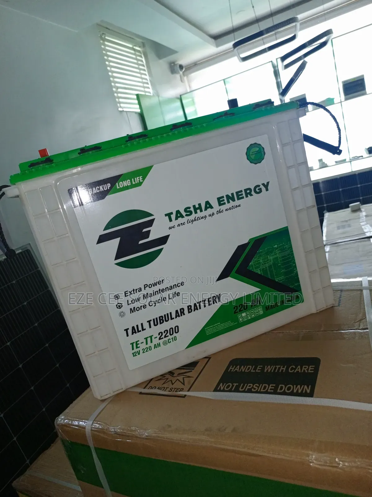 Tasha 220ah Tubular Battery