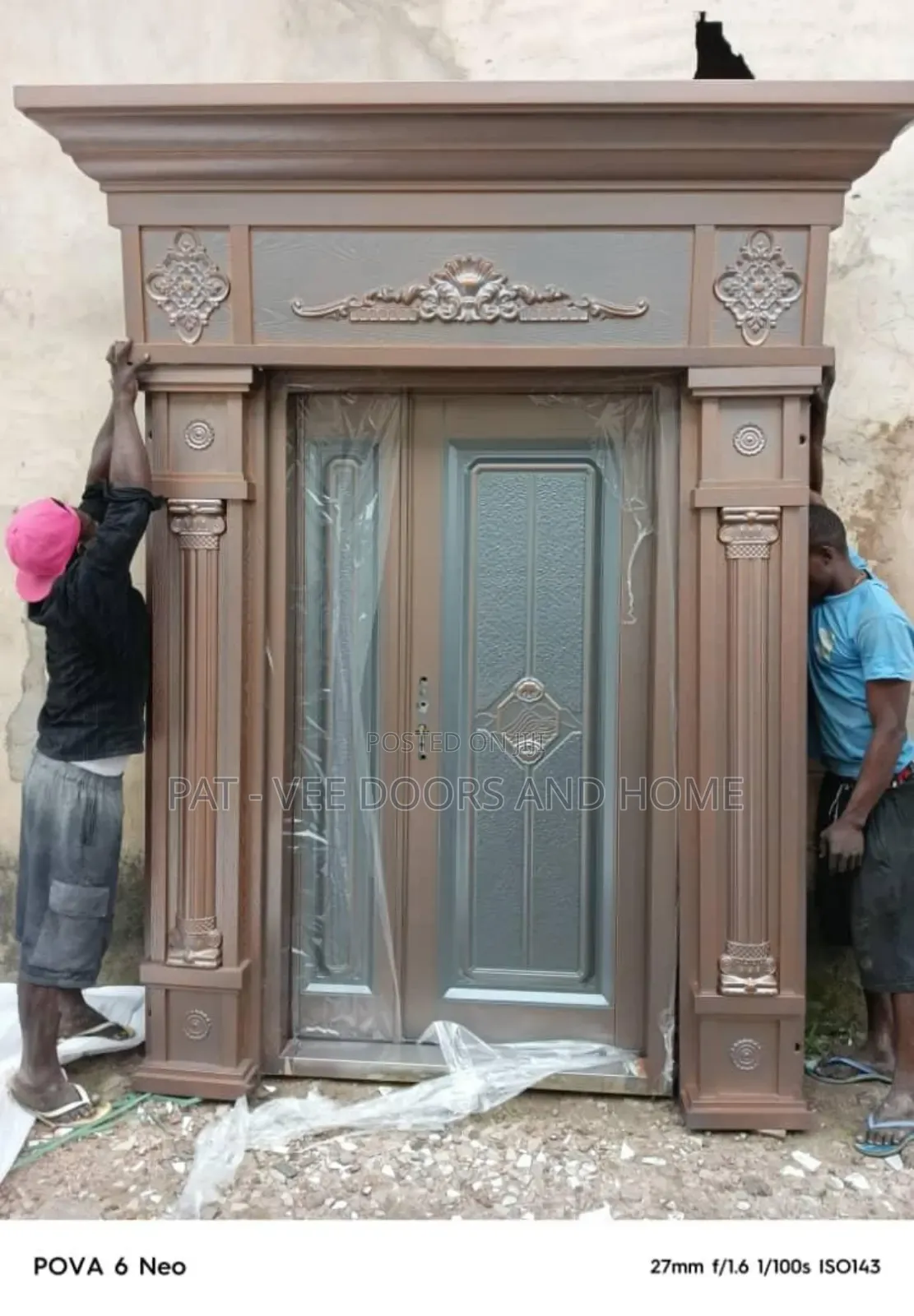 Ark and Pillar 4ft by 7 Turkish Door