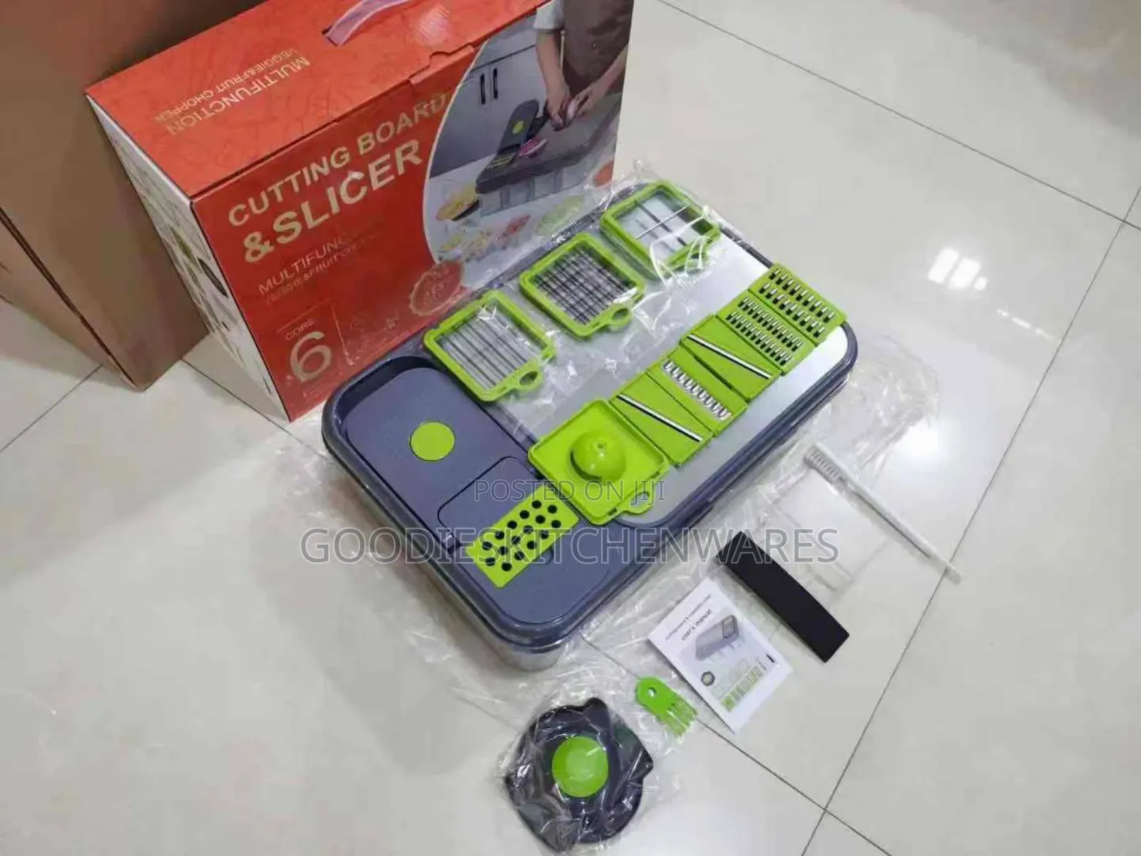 Multifunction Cutting Board and Slicer 28 PCS Set