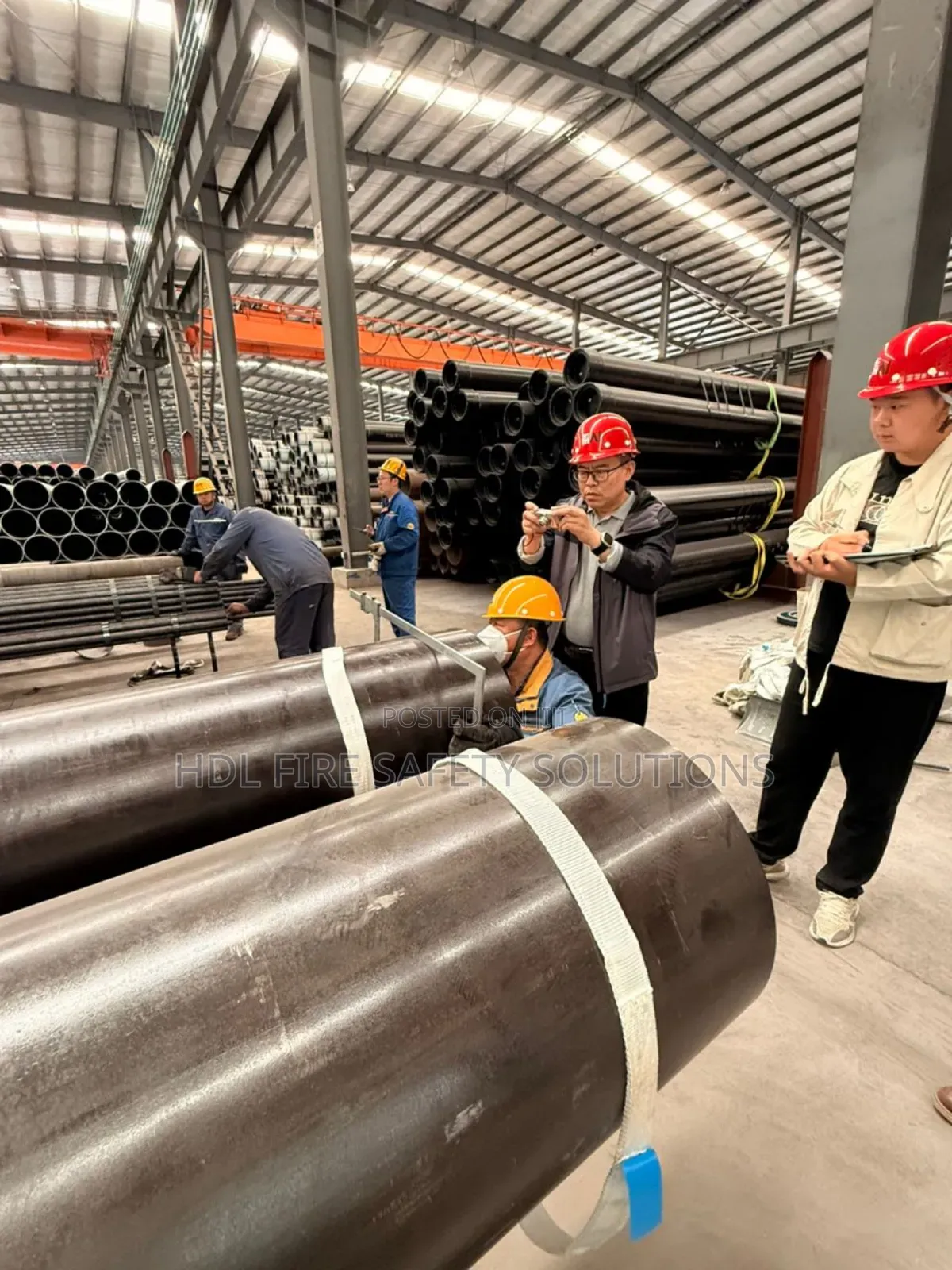 16" Coated Carbon Steel Sch80 Pipe 6m Long (Foreign Procurement)