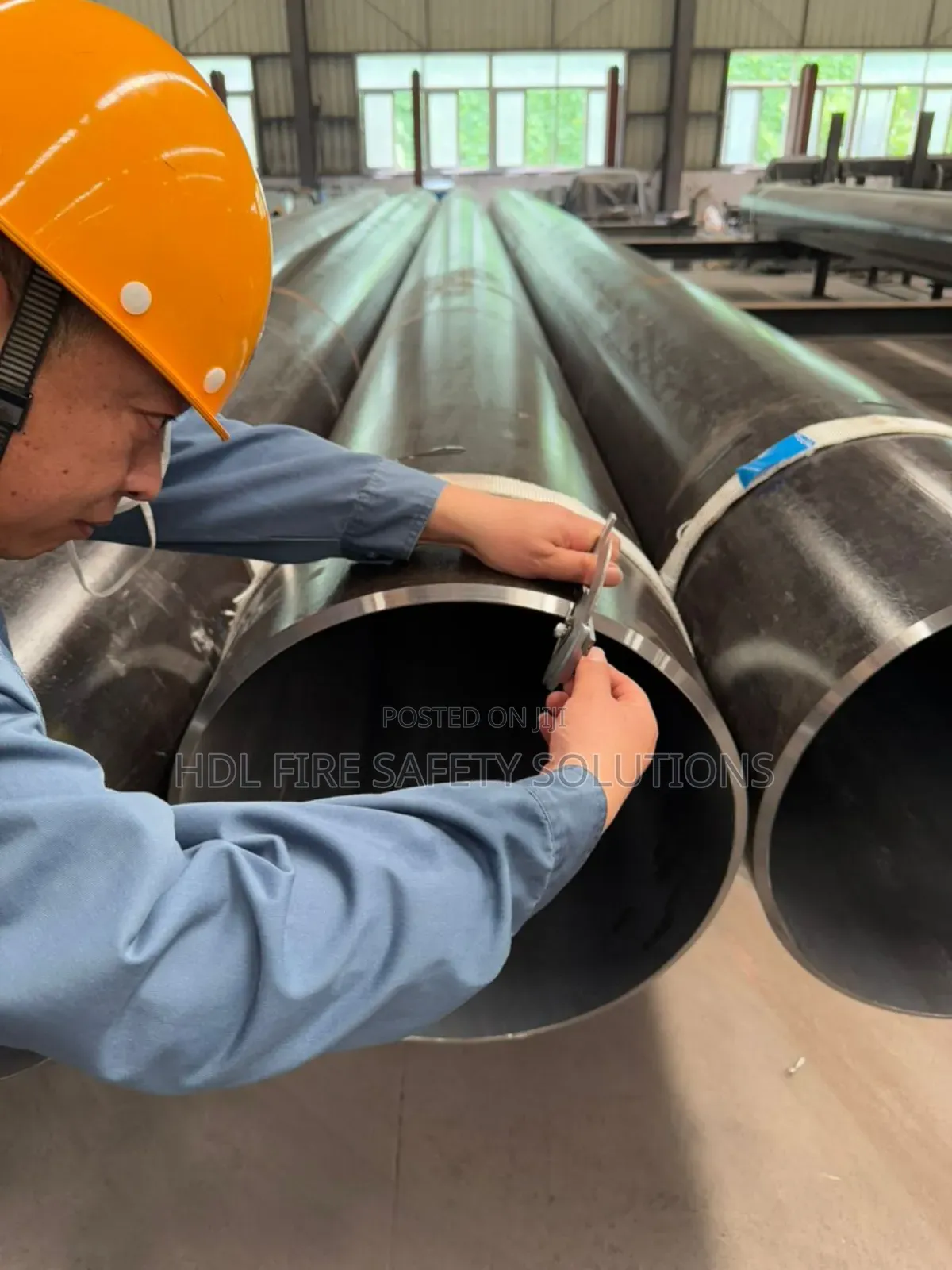 16" Coated Carbon Steel Sch80 Pipe 6m Long (Foreign Procurement)