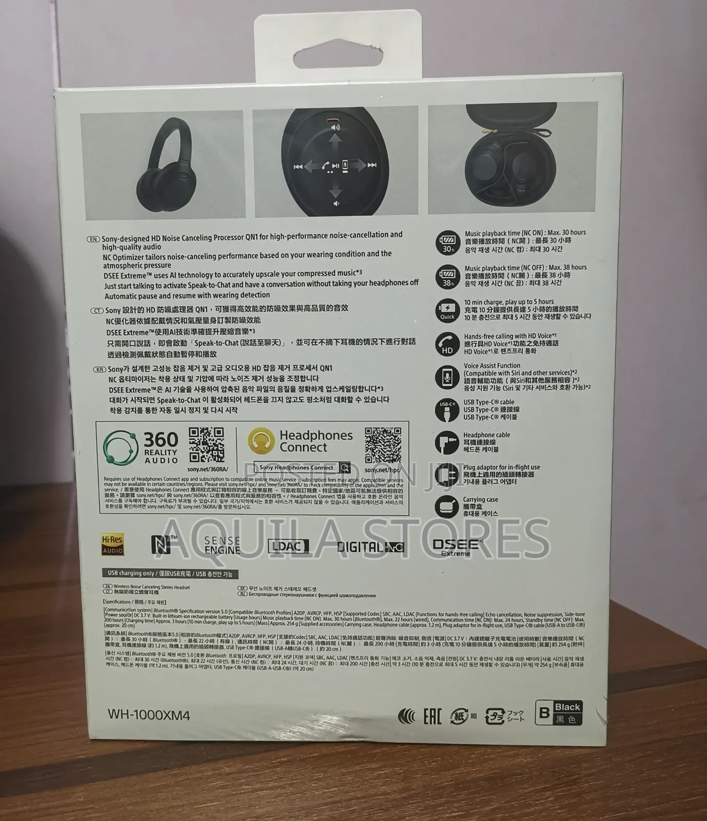 Sony Wh-1000xm4 Wireless Noise Cancelling Stereo Headset