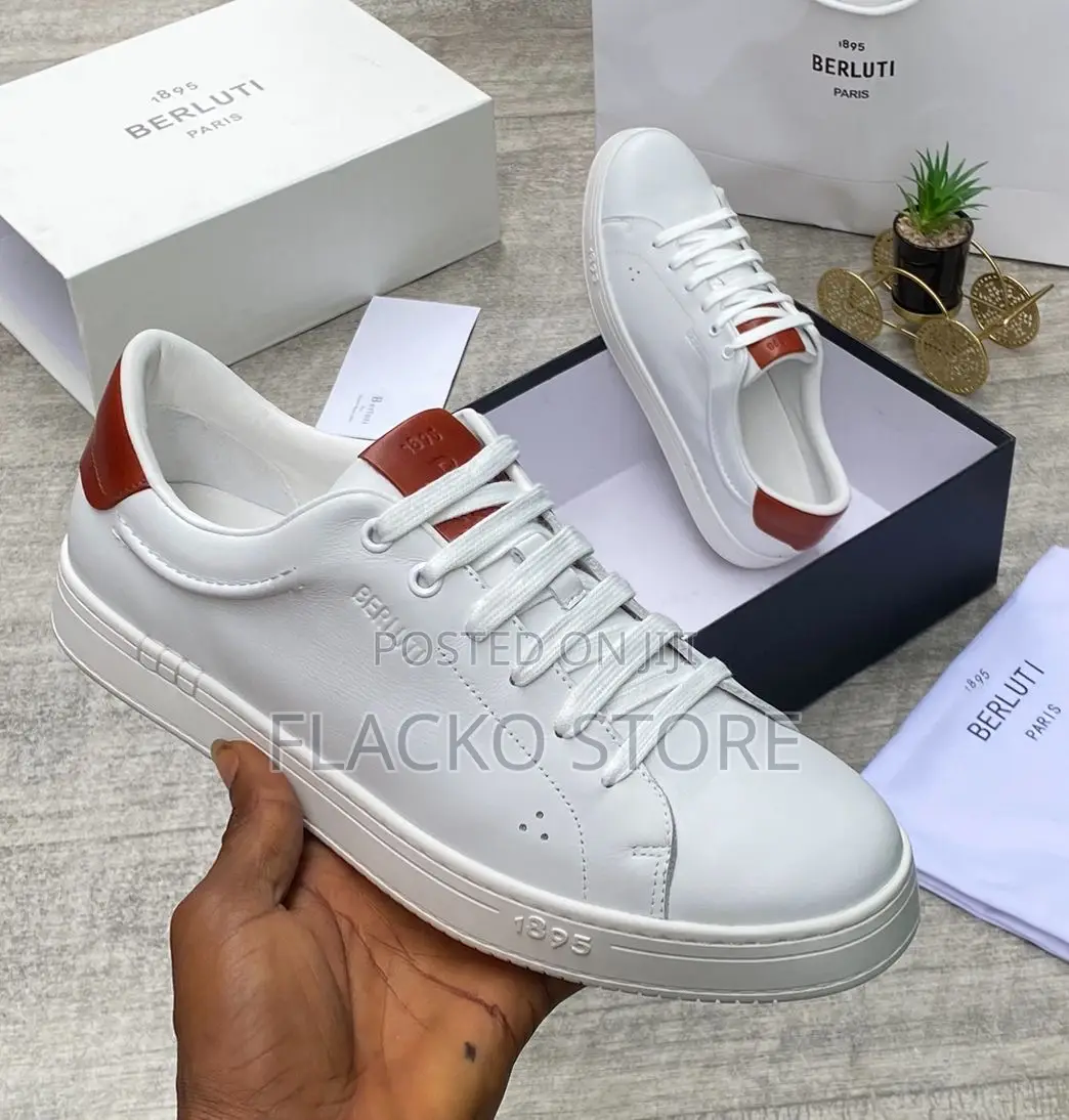 Original Berluti Leather Sneakers