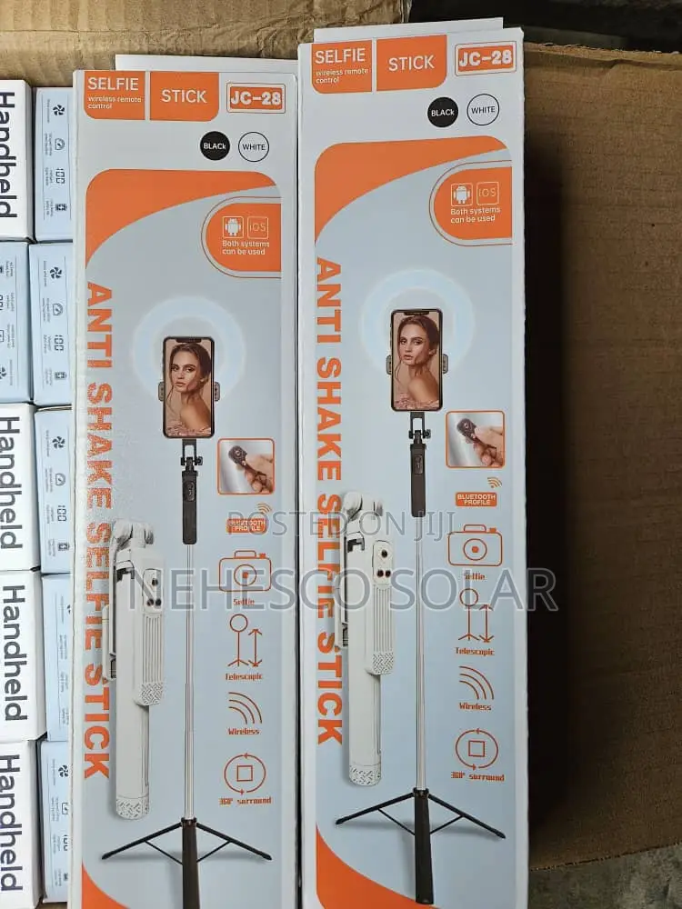 Jc-28 Anti-Shake Selfie Stick for Video Making