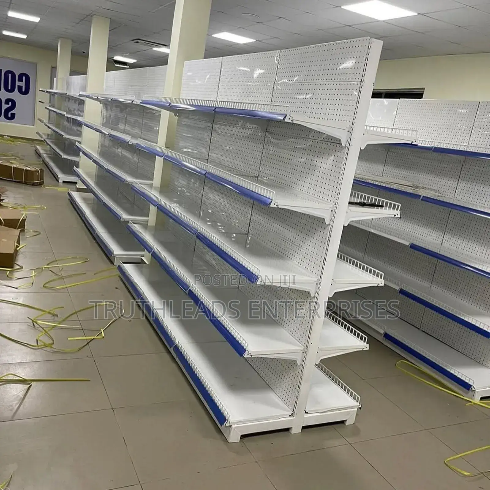 Pharmacy and Supermarket Imported Gondola Shelving