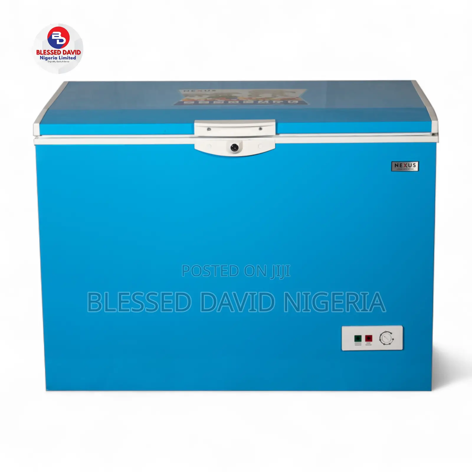 Nexus 320l Chest Freezer Blue Nx-400