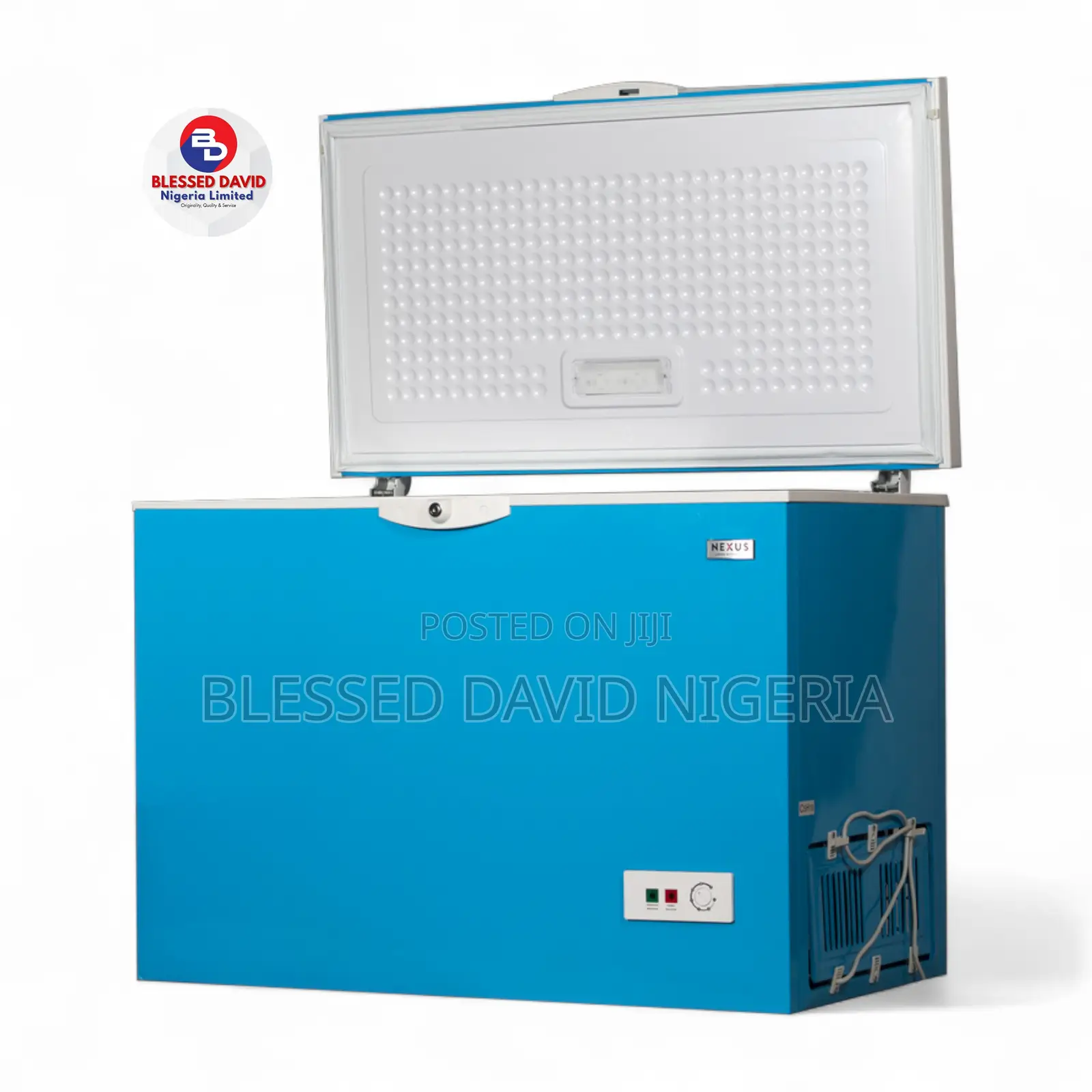 Nexus 320l Chest Freezer Blue Nx-400
