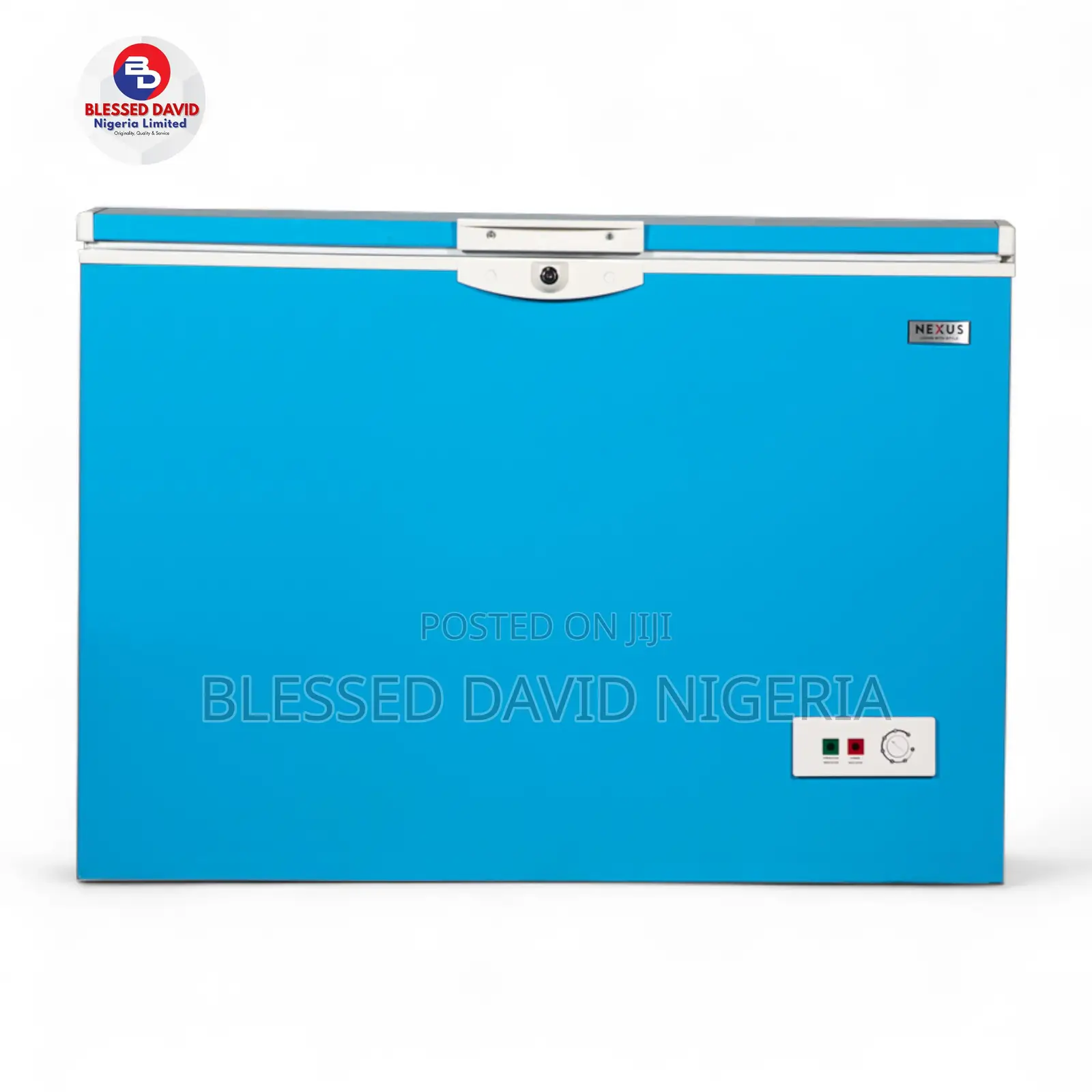 Nexus 320l Chest Freezer Blue Nx-400