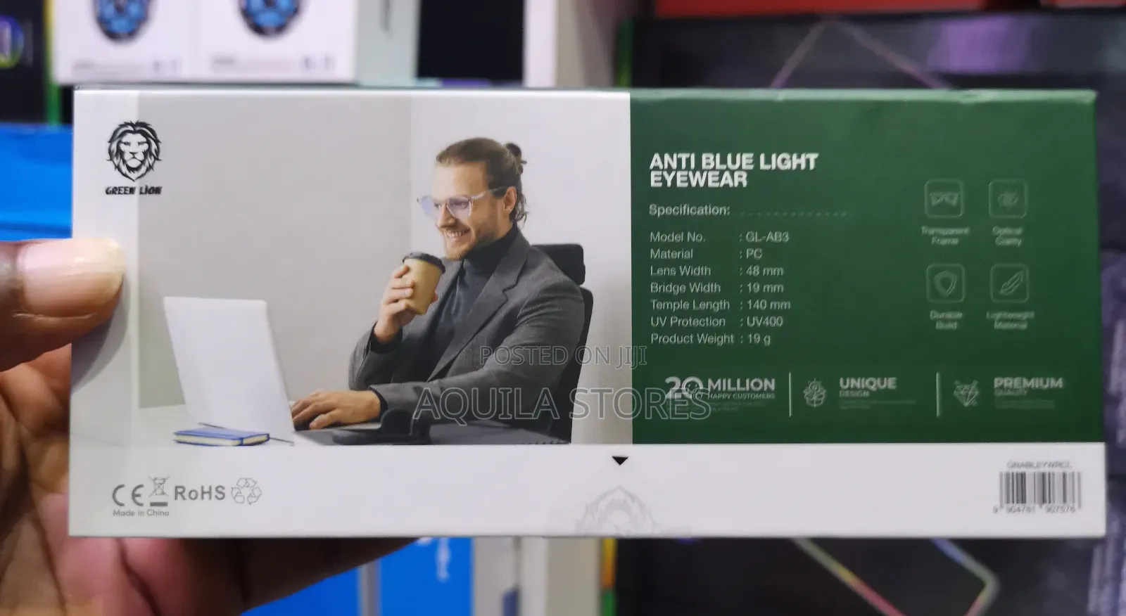 Green Lion Anti Blue Light Eyewear