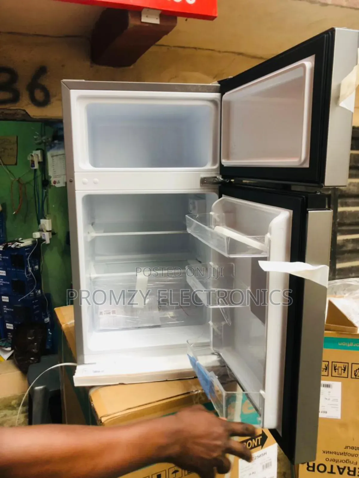 Hisense Refrigerator 120rd 90l Table Top Double Door