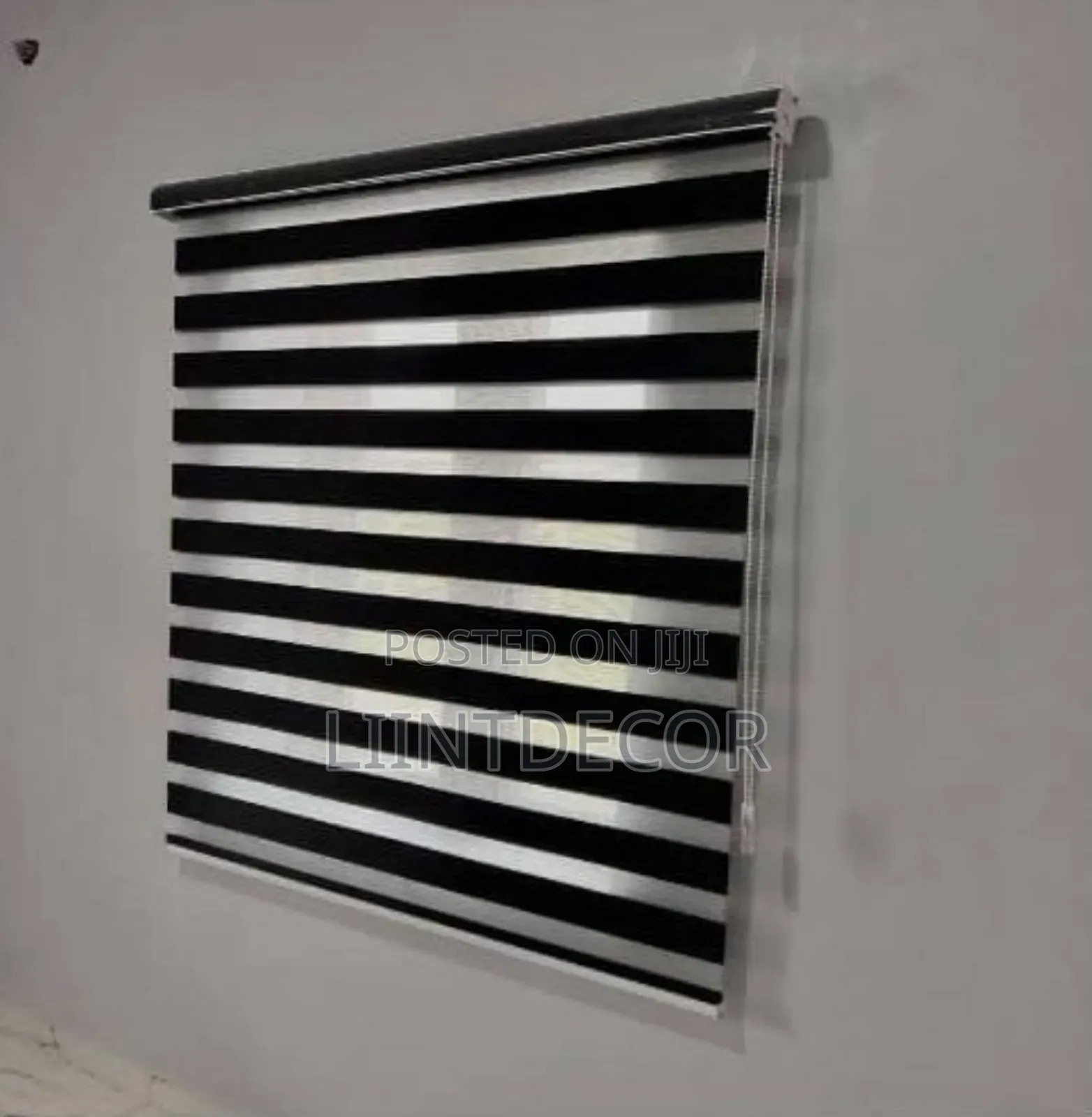 High Grade Black Night White Day Window Blind