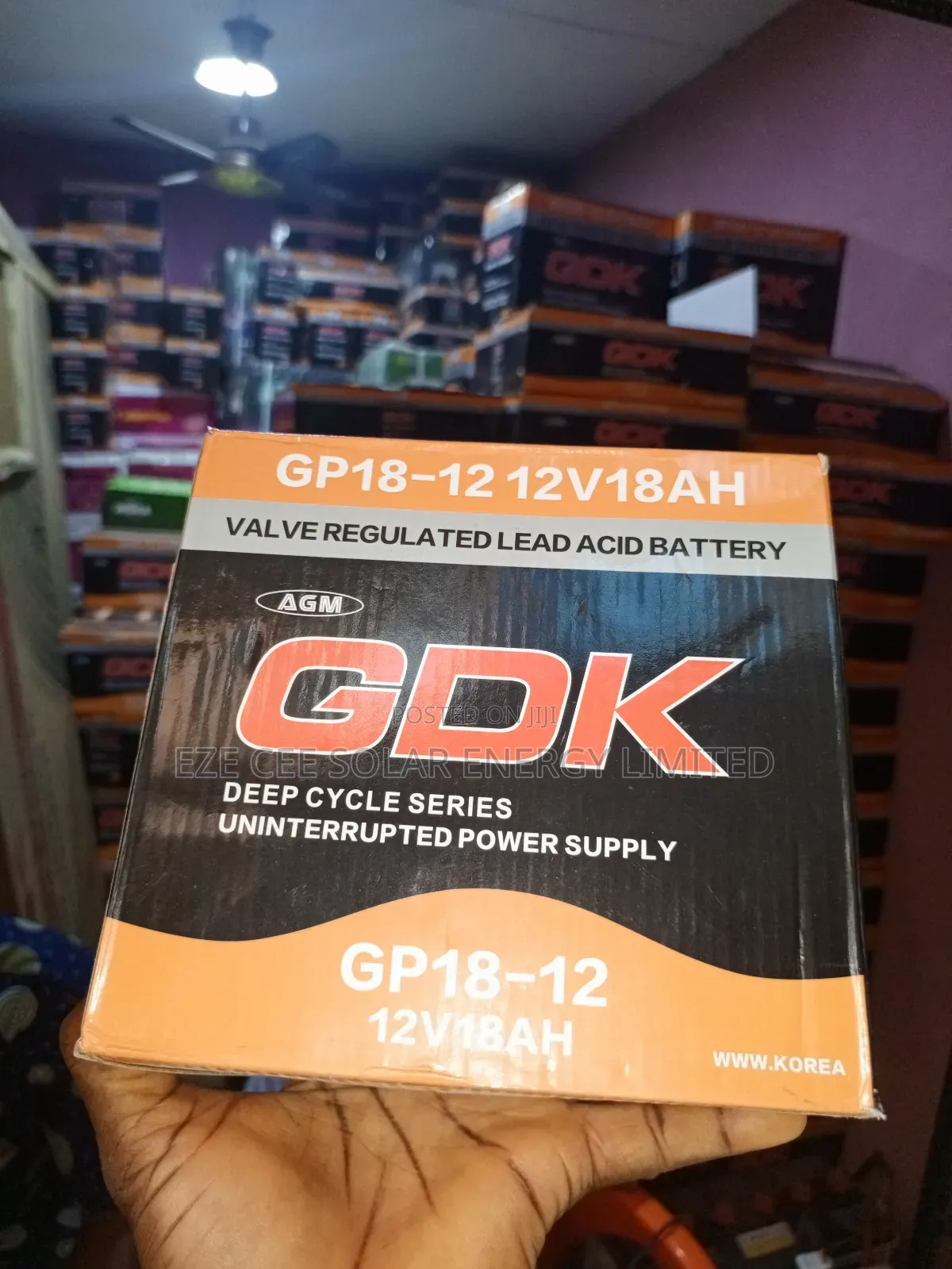 12v 18ah Gel Battery