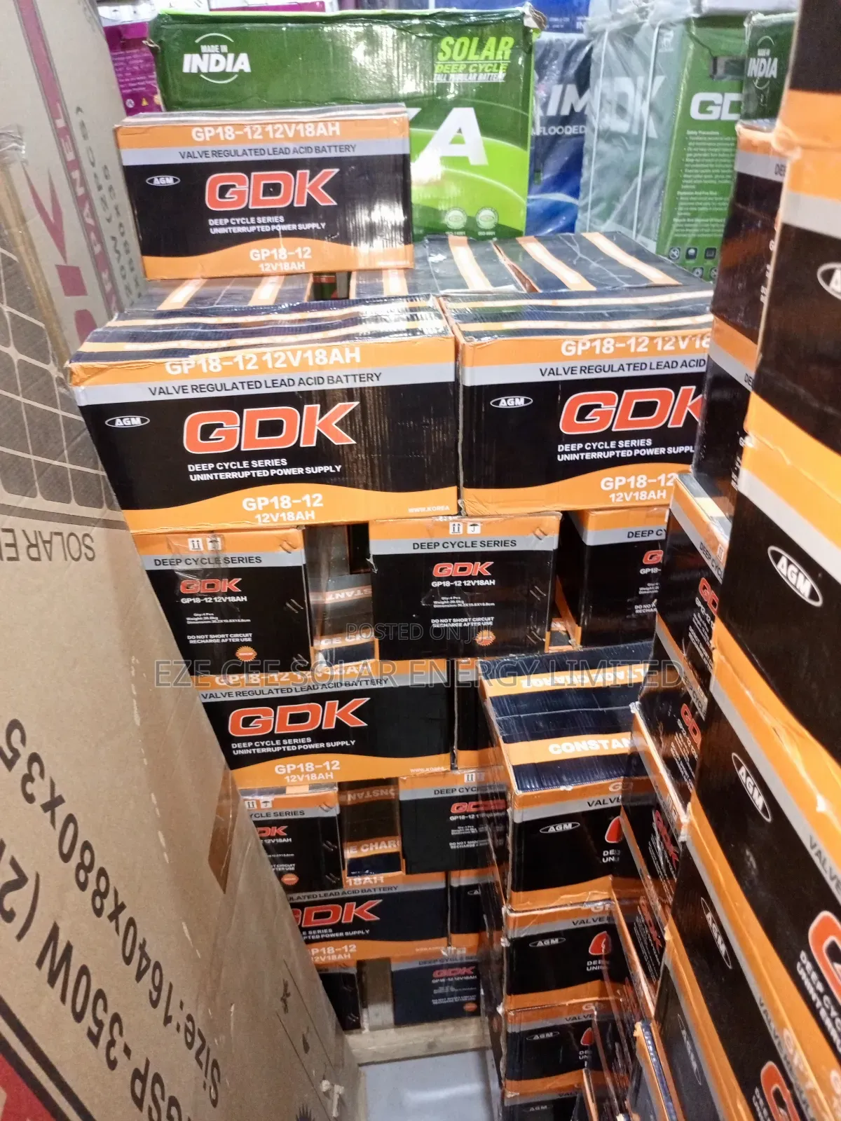 12v 18ah Gel Battery
