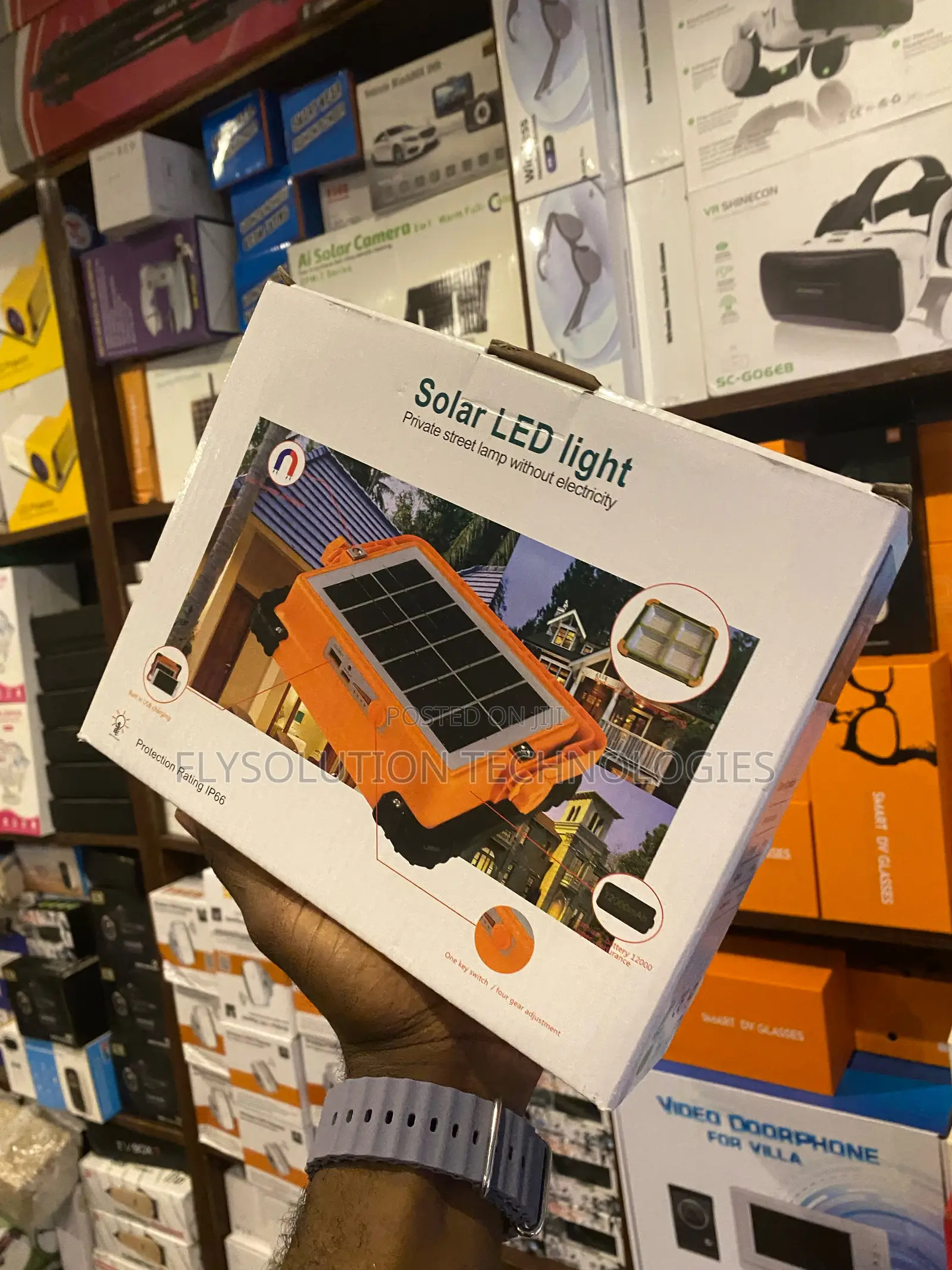 Multipurpose Solar Powered Led Lights Emergency Light