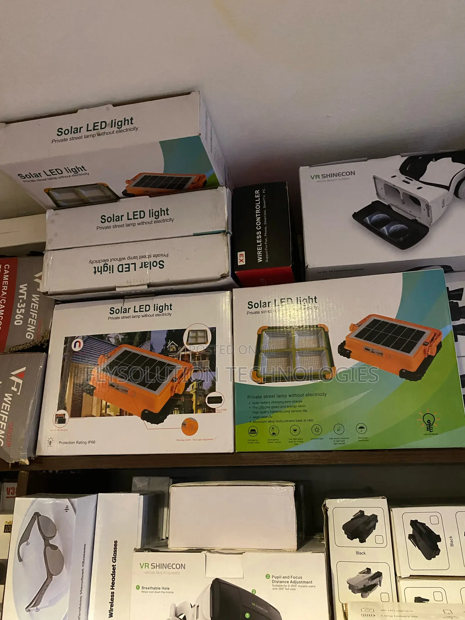 Multipurpose Solar Powered Led Lights Emergency Light