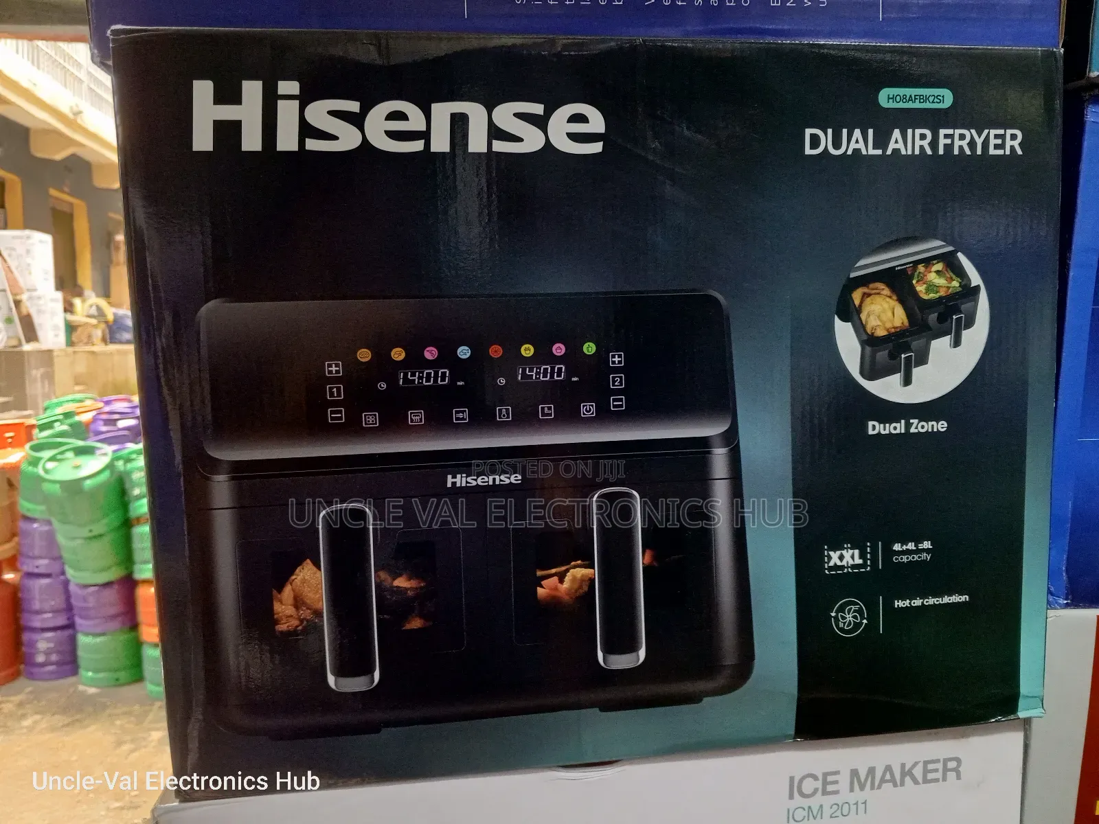Hisense Dual Airfryer 8l