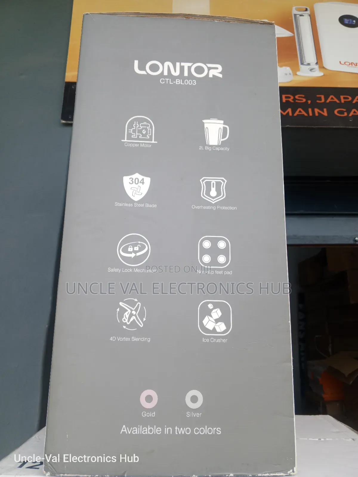 Lontor High Power Blender