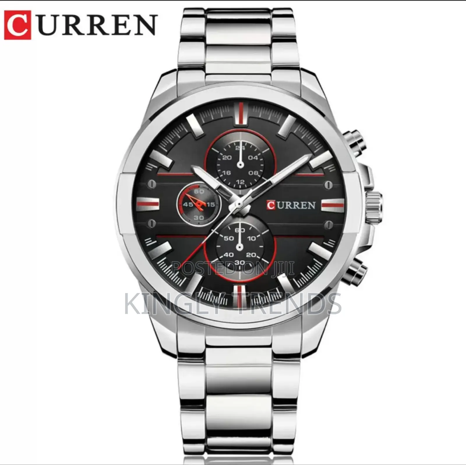 High Quality Curren Stainless Steel Wristwatch