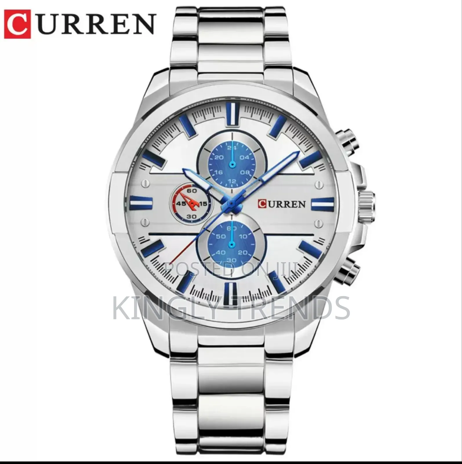 High Quality Curren Stainless Steel Wristwatch