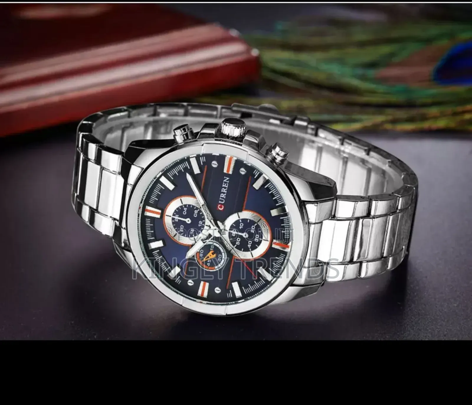High Quality Curren Stainless Steel Wristwatch