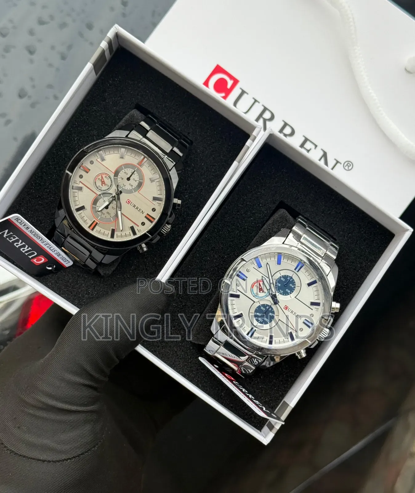 High Quality Curren Stainless Steel Wristwatch