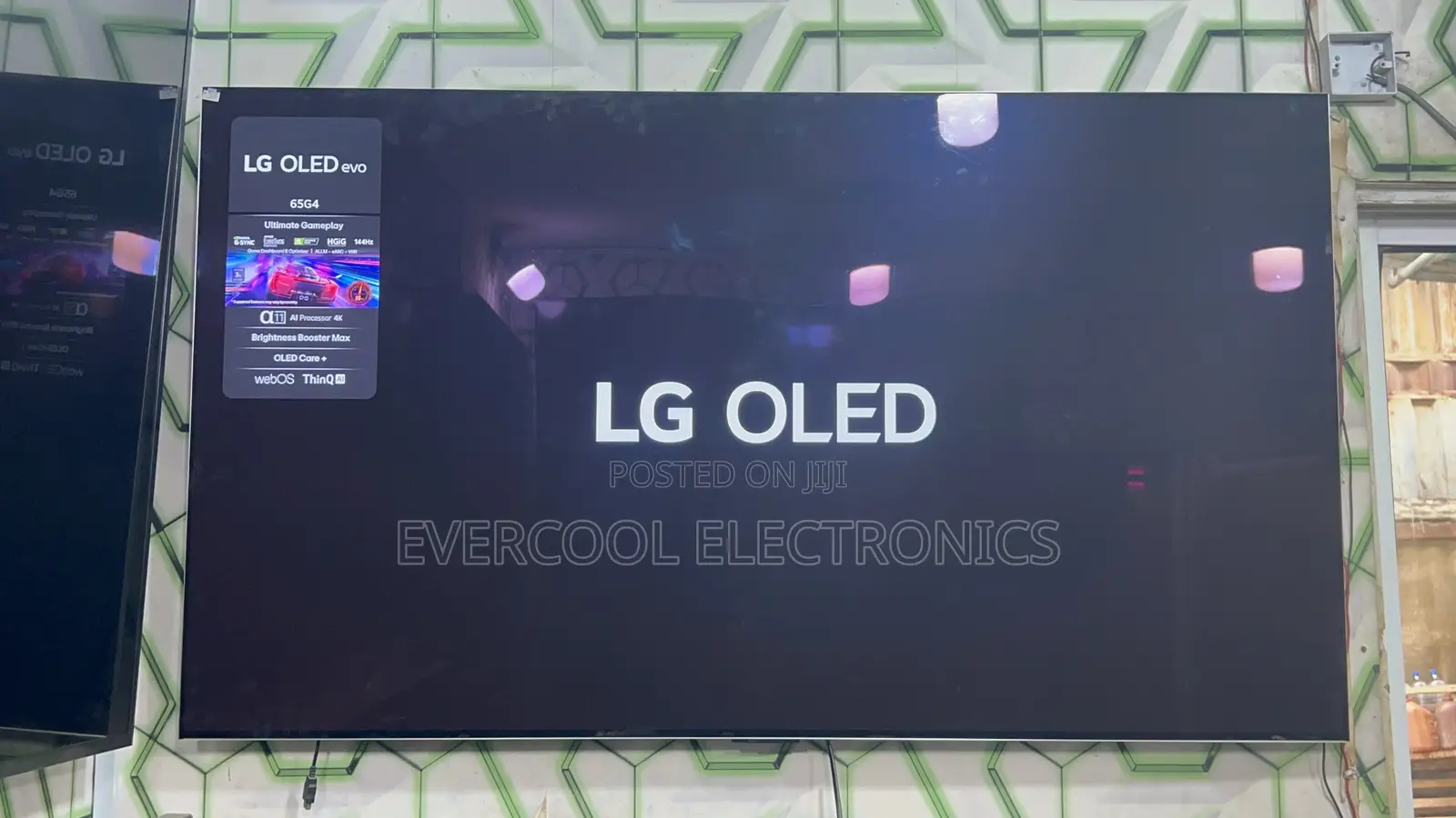 Premium 65” Lg Oled Evo G4 Gaming Smart Tv With Nvidia G-Sync