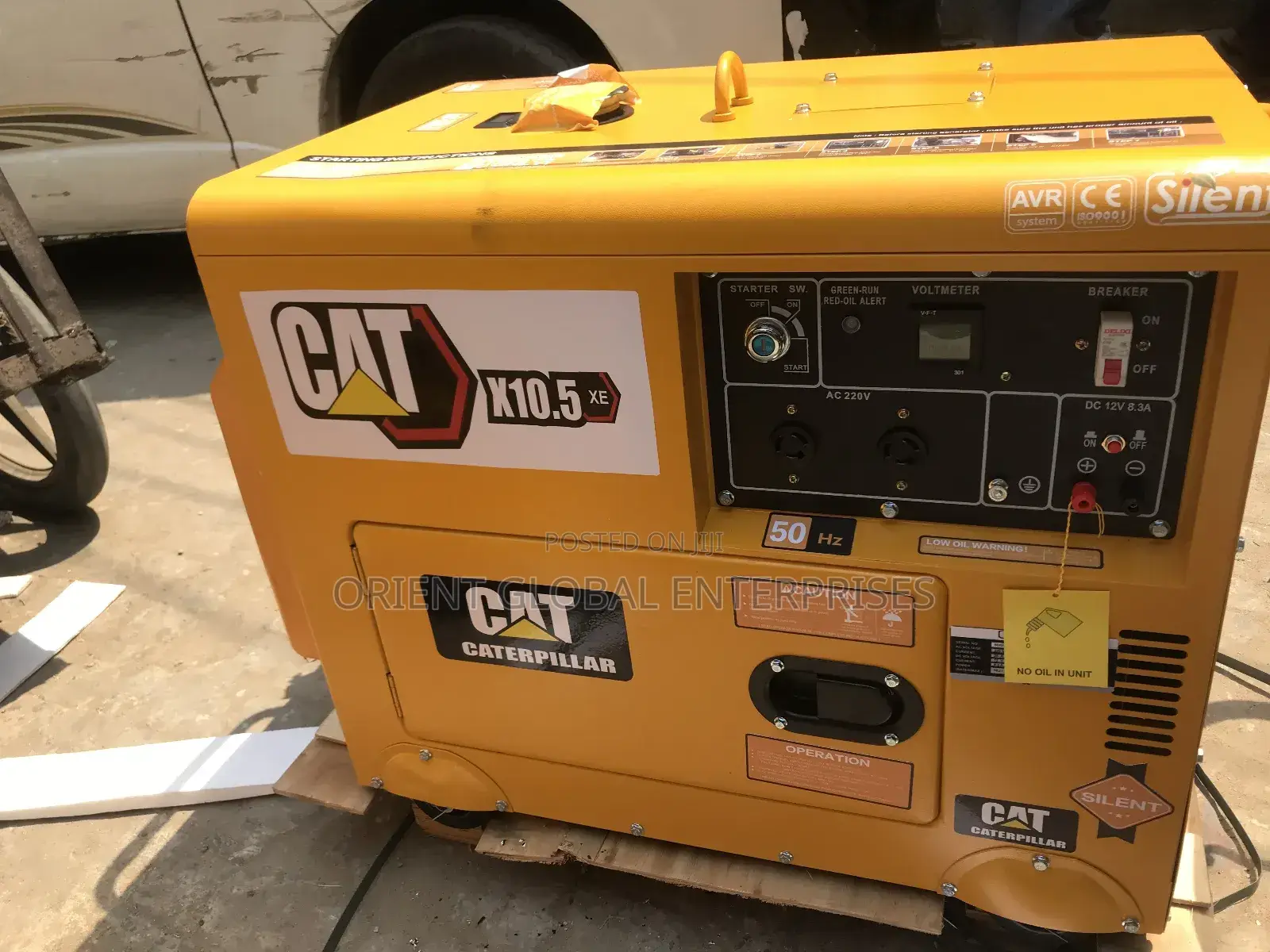 10kva Cat Mantrac Soundproof Generator