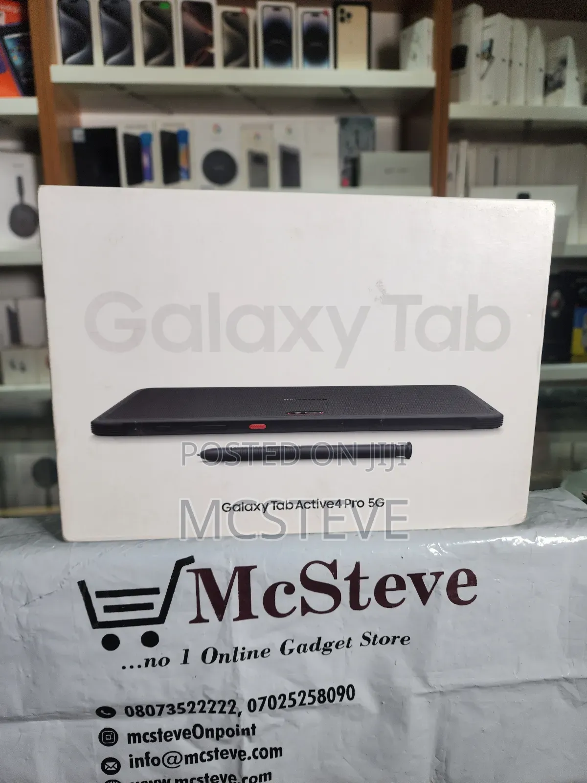 New Samsung Galaxy Tab Active4 Pro 128 GB Black