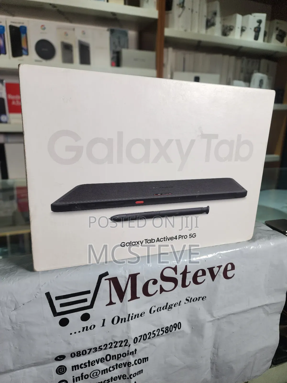 New Samsung Galaxy Tab Active4 Pro 128 GB Black
